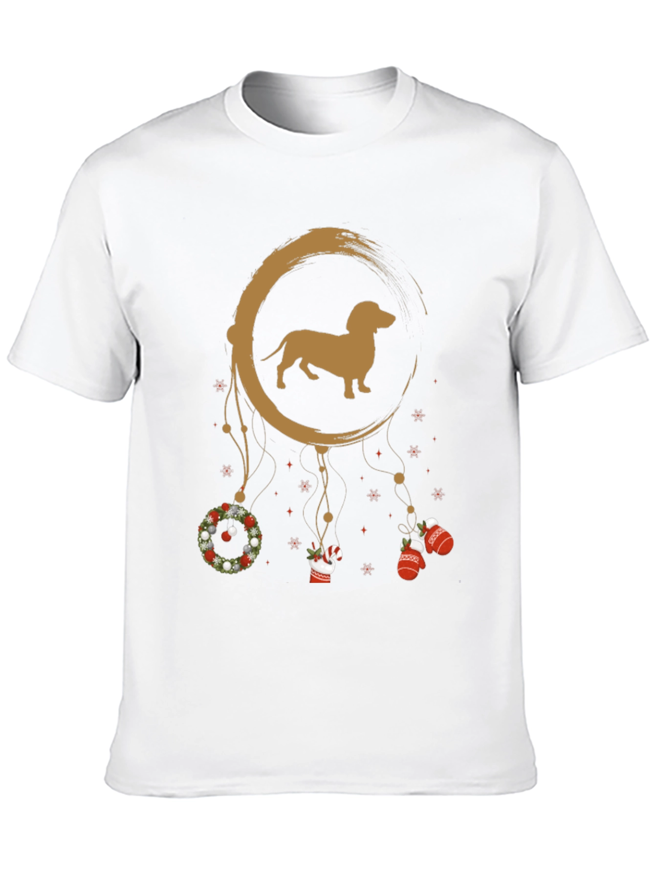 Dachshund Christmas Dreamcatcher T-Shirt