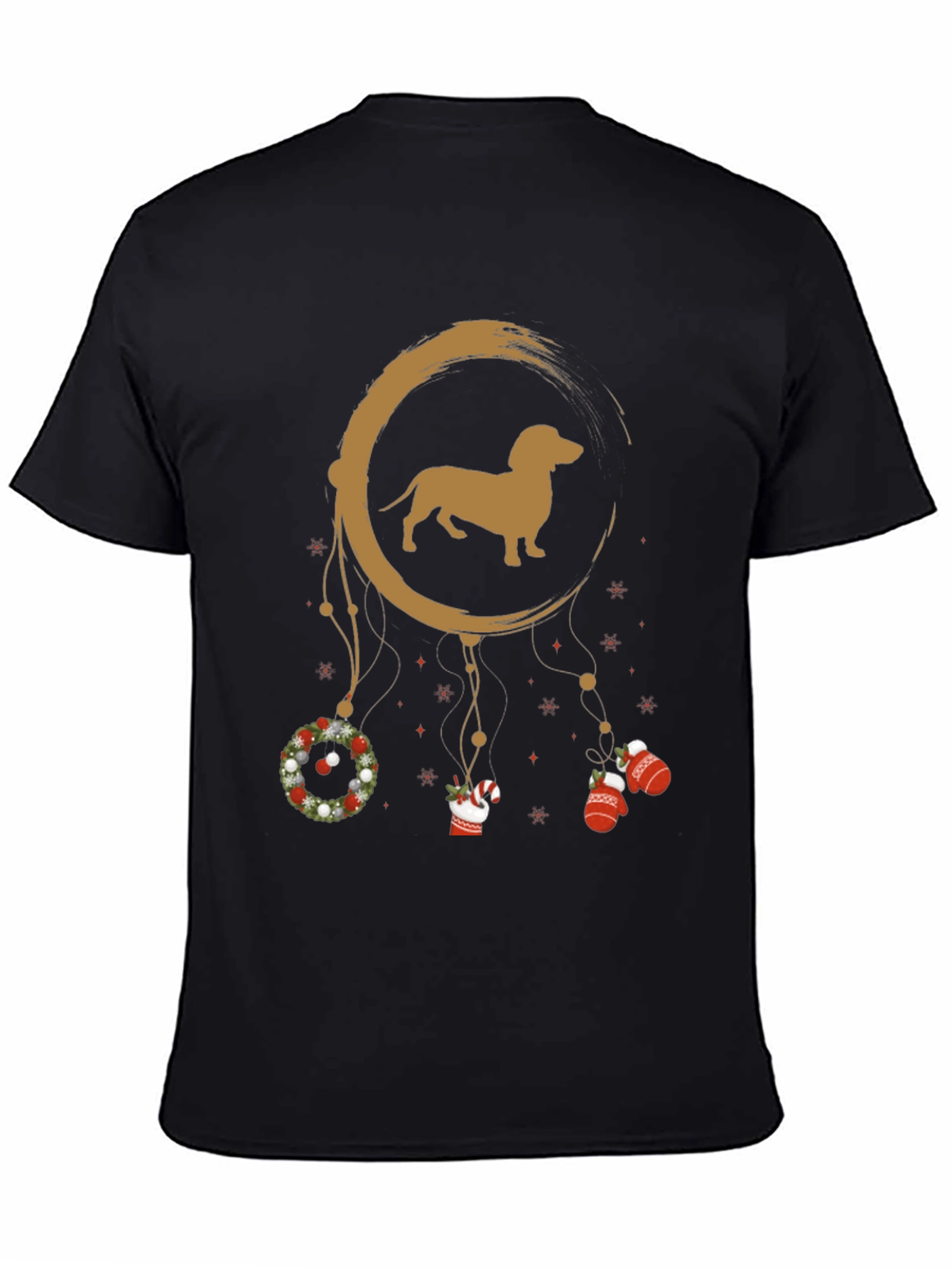 Dachshund Christmas Dreamcatcher T-Shirt