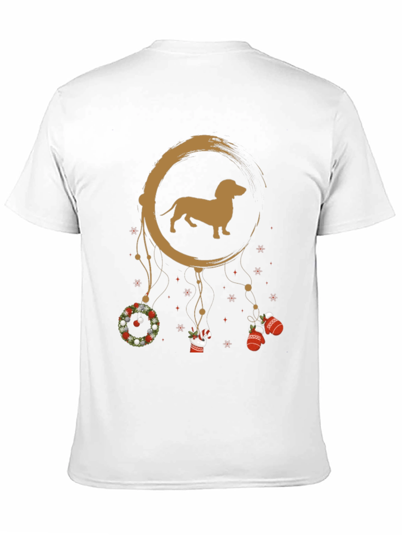 Dachshund Christmas Dreamcatcher T-Shirt