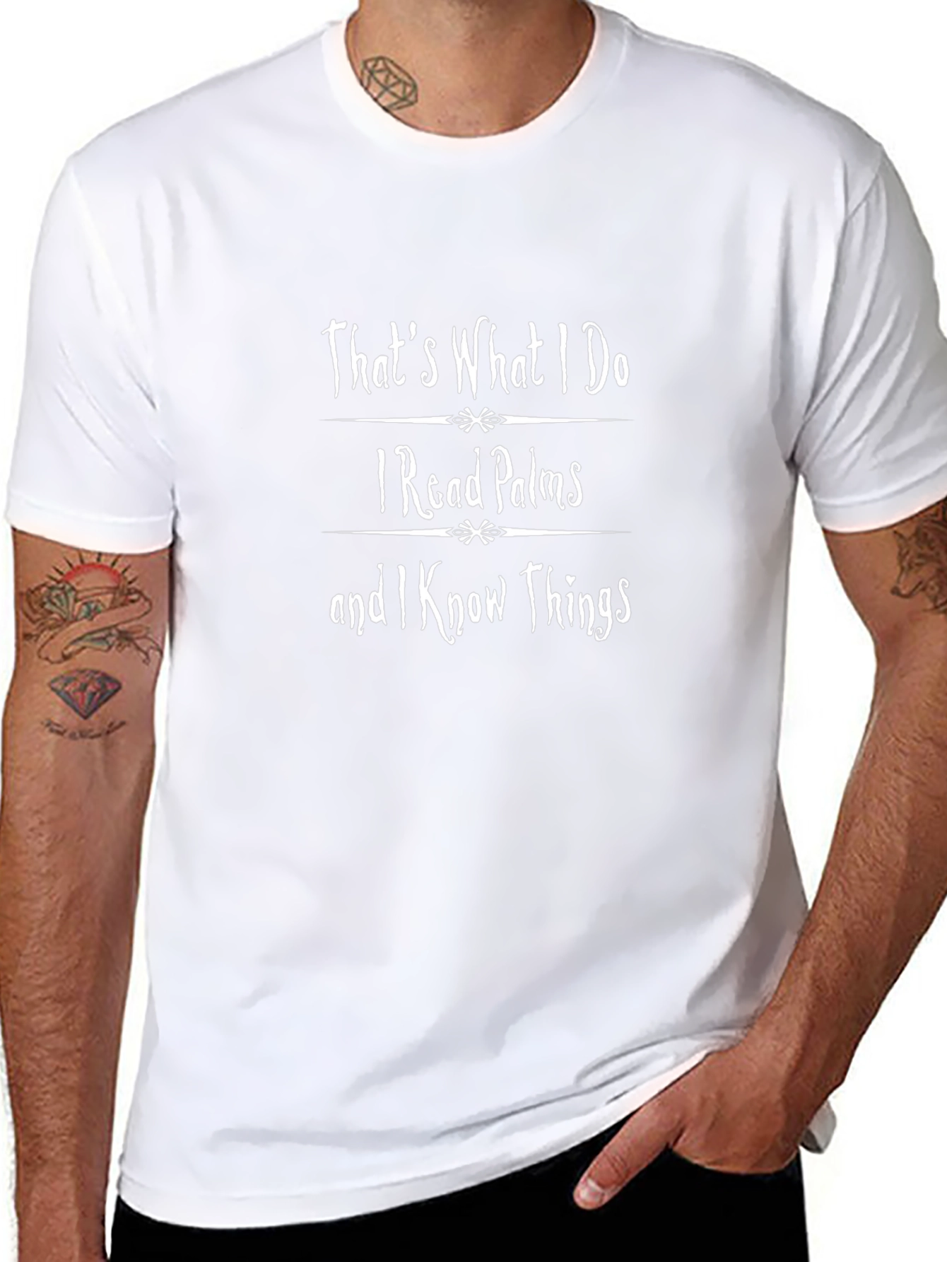 Palm Reader T-Shirt | I Know Things Graphic Tee
