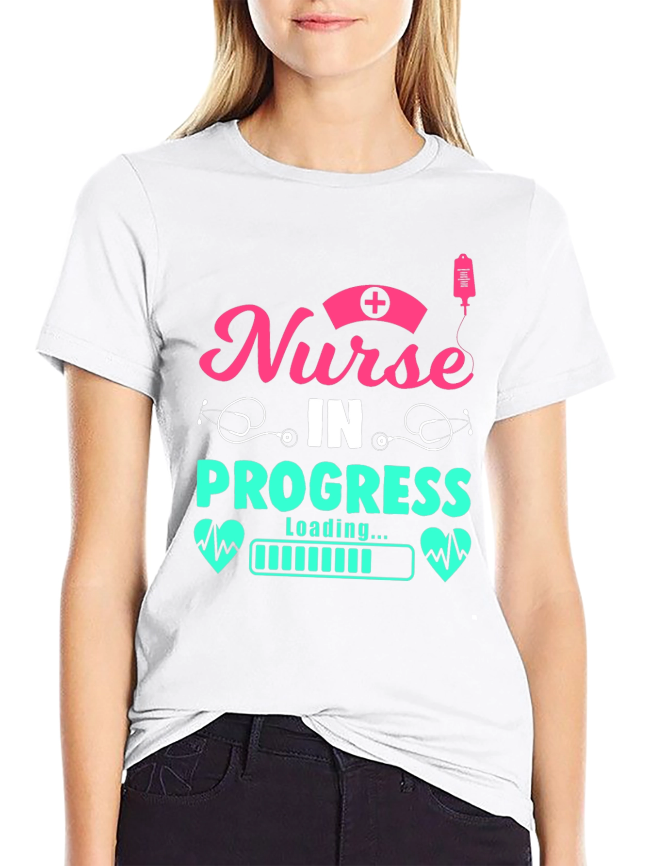 Nurse In Progress Loading T-Shirt