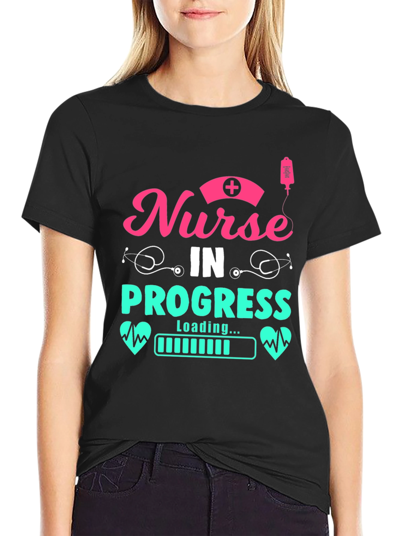 Nurse In Progress Loading T-Shirt