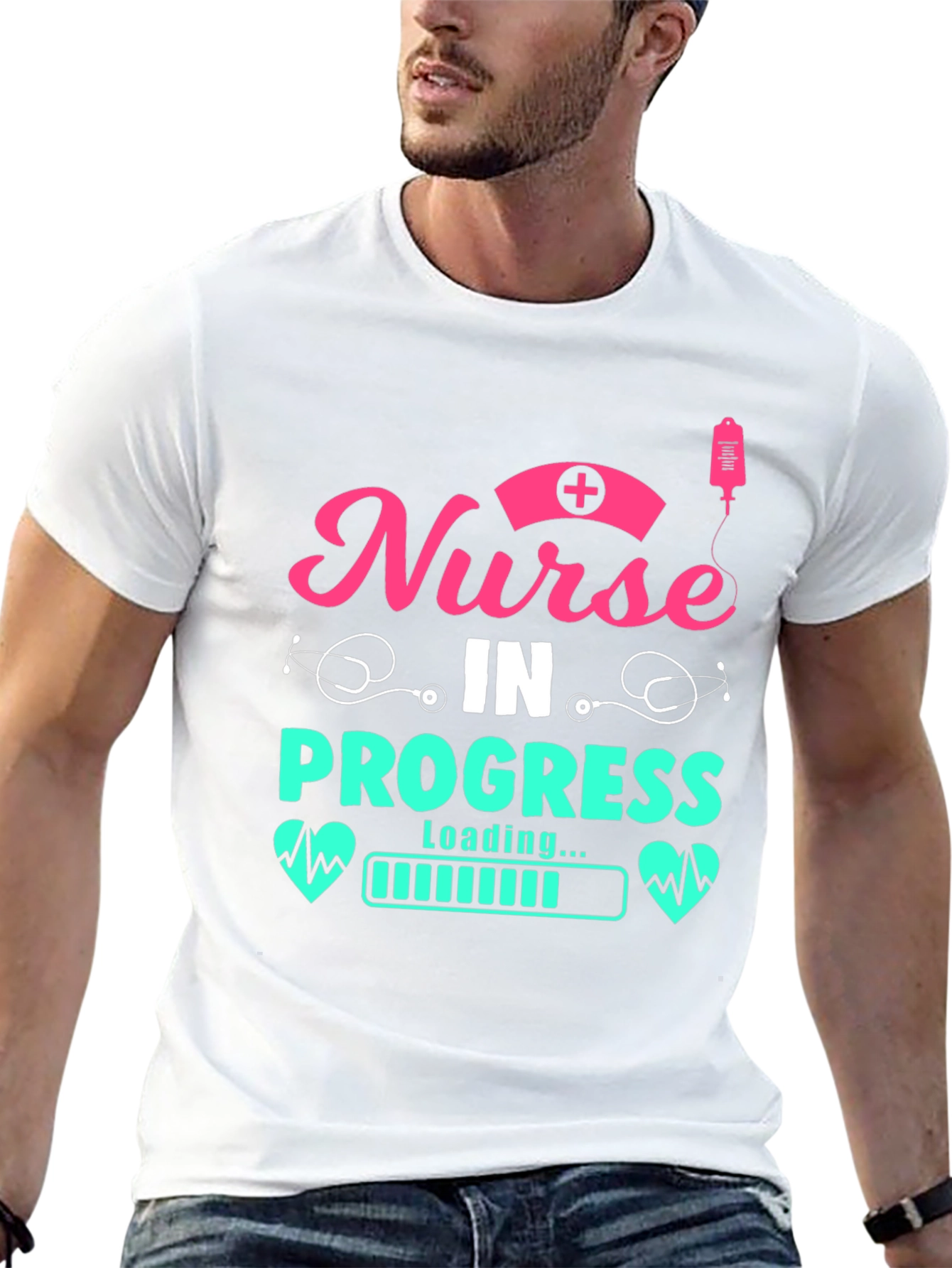 Nurse In Progress Loading T-Shirt