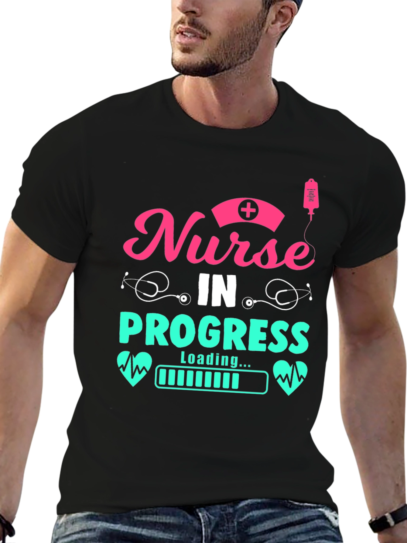 Nurse In Progress Loading T-Shirt