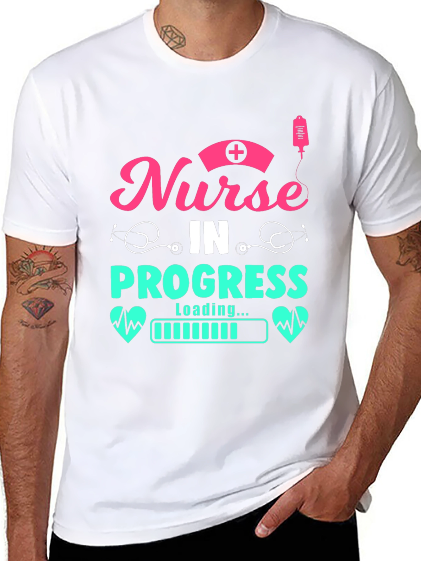 Nurse In Progress Loading T-Shirt