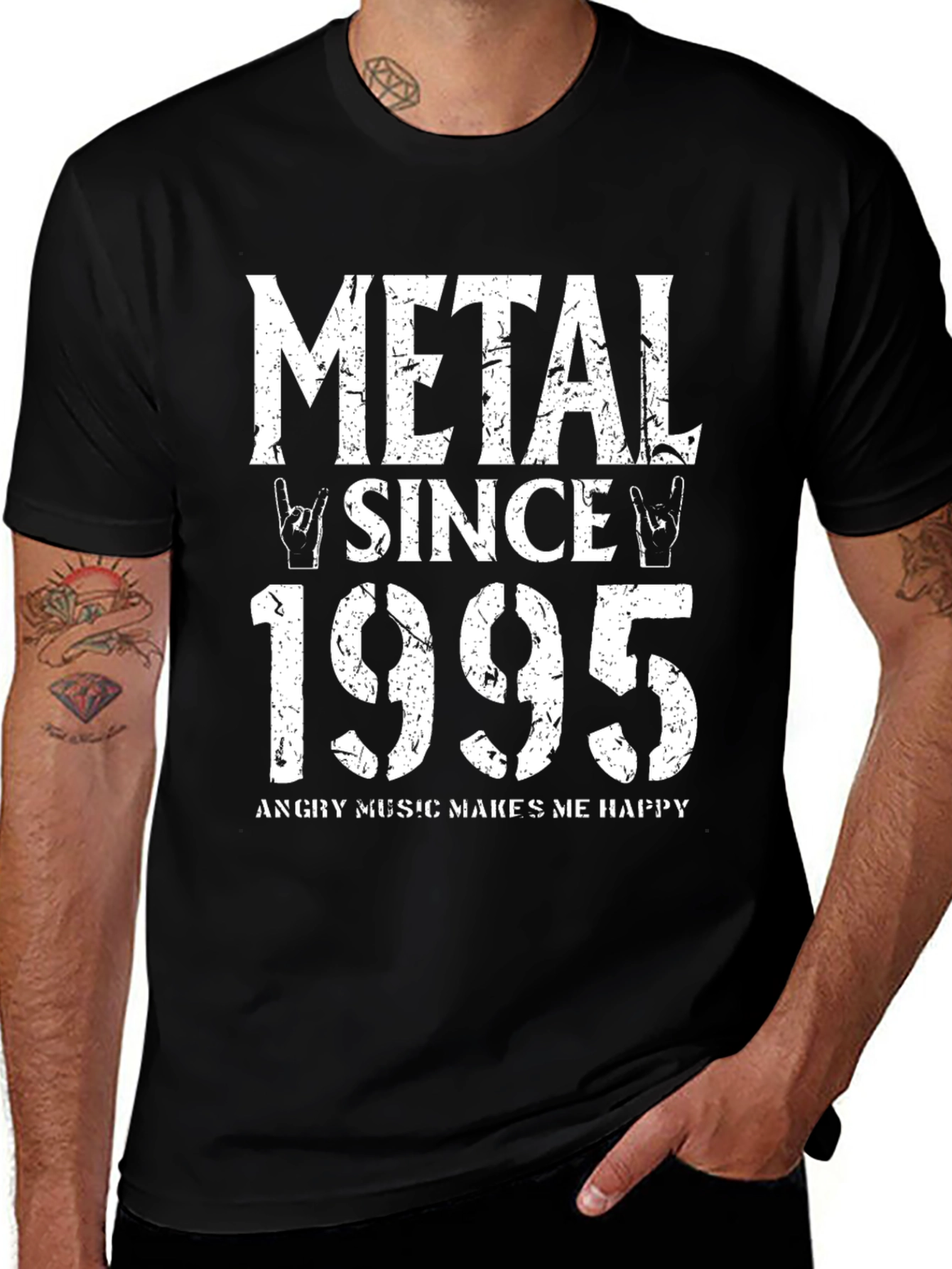 Metal Since 1995 Black T-Shirt