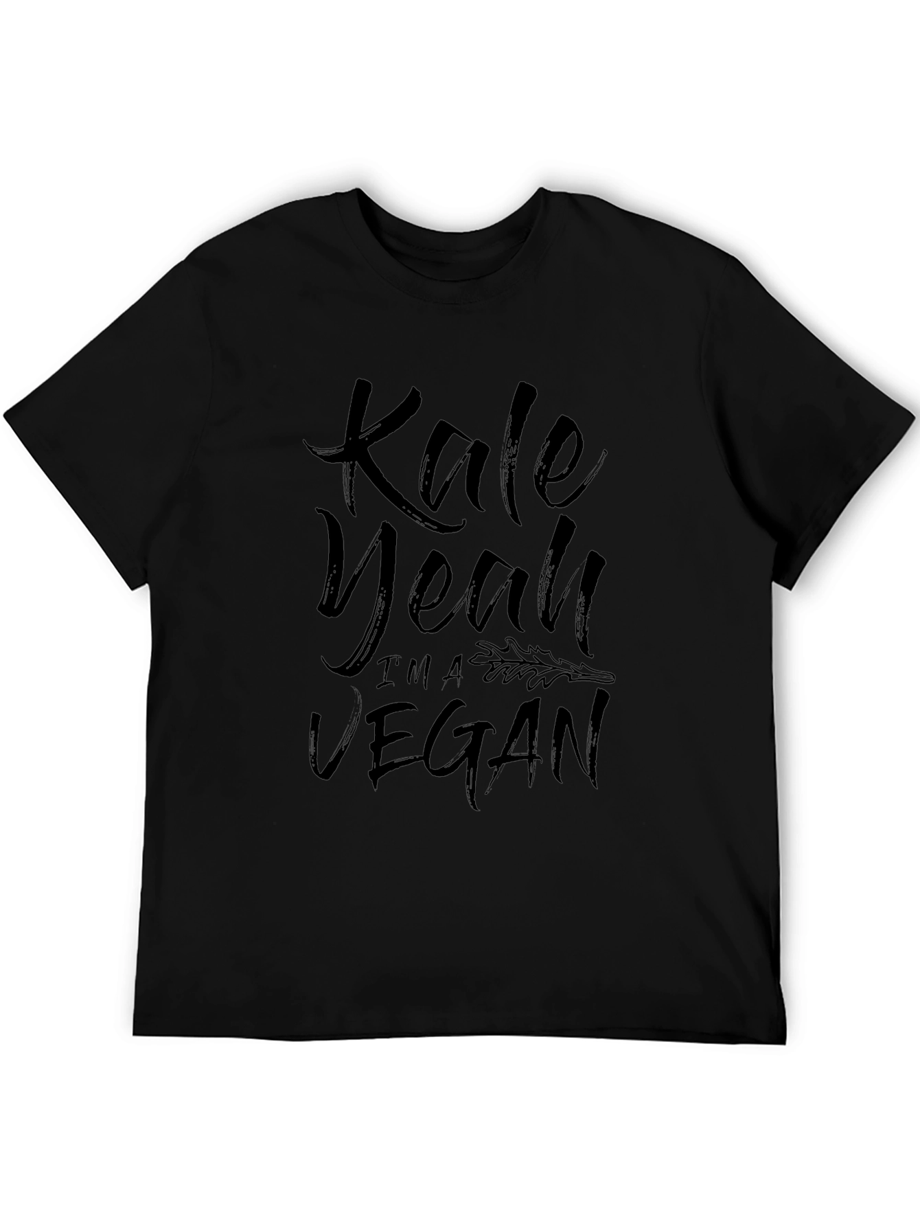 Kale Yeah Im Vegan Tee -  Trendy Unisex T-Shirt