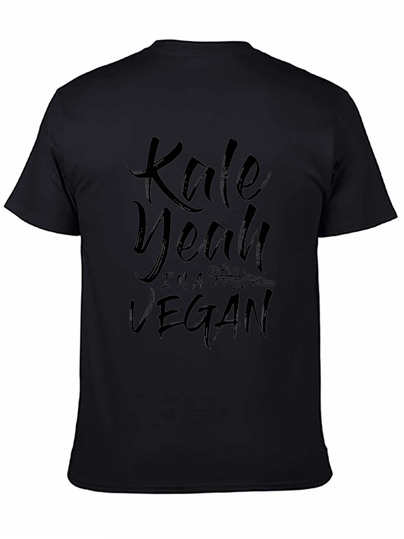 Kale Yeah Im Vegan Tee -  Trendy Unisex T-Shirt
