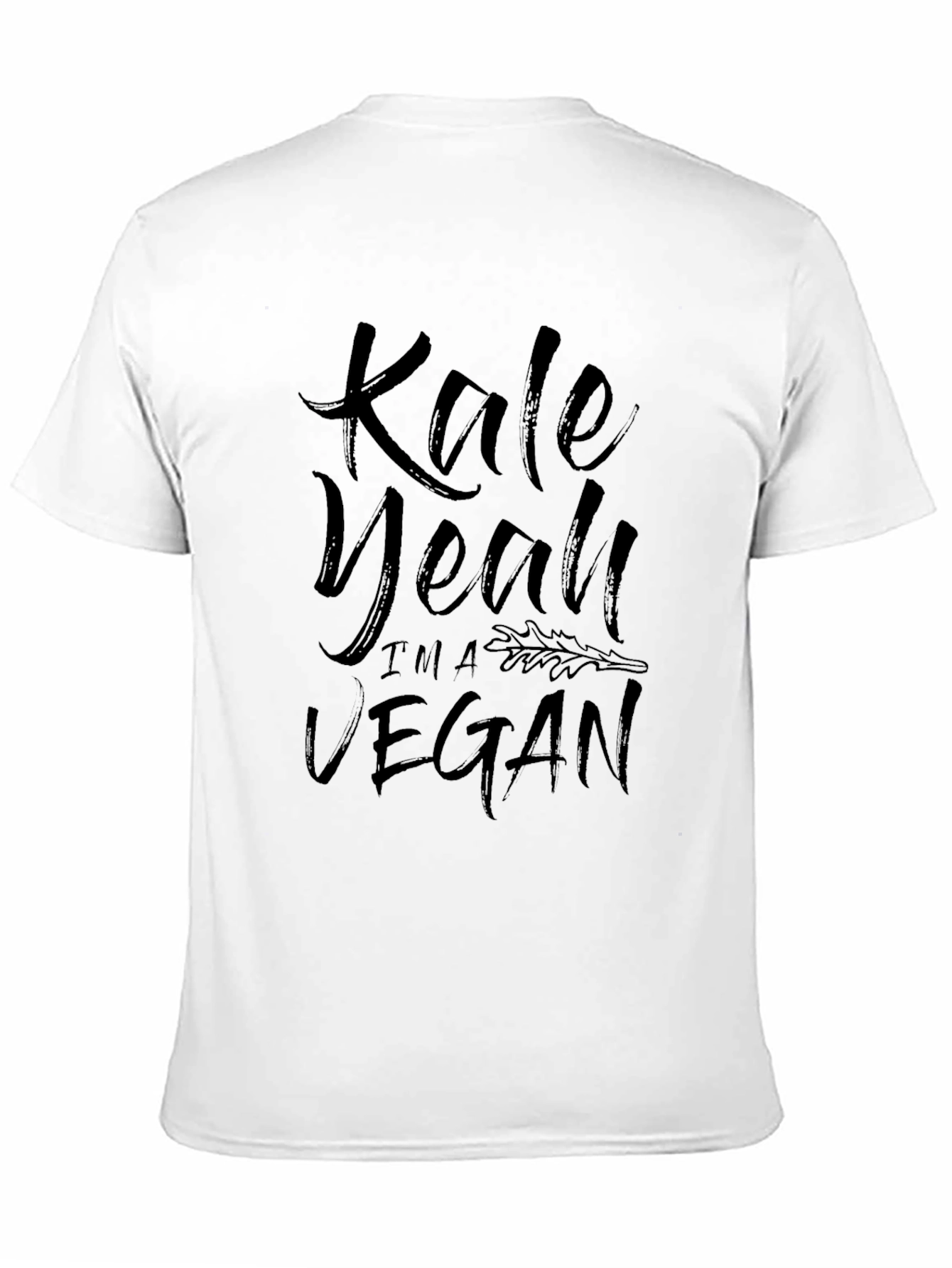 Kale Yeah Im Vegan Tee -  Trendy Unisex T-Shirt