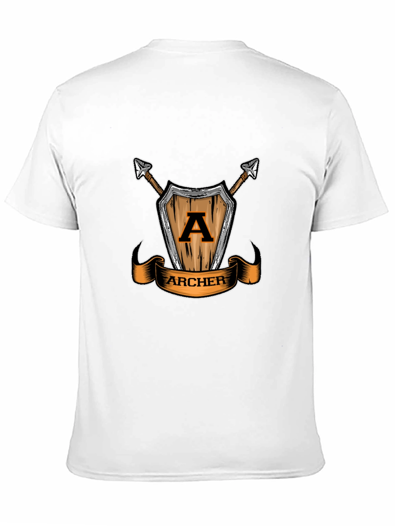 Archer Shield T-Shirt - Unique Graphic Tee