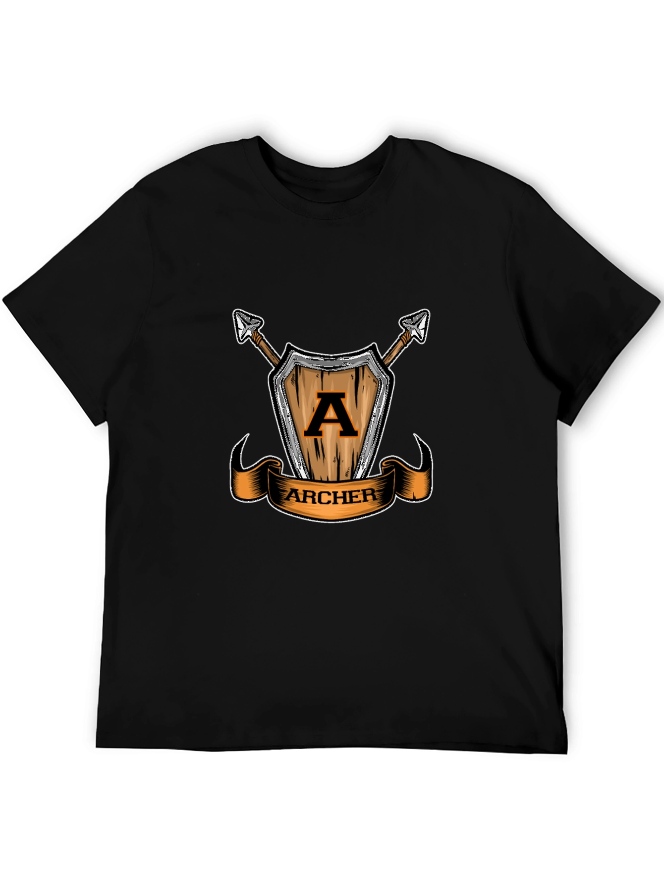 Archer Shield T-Shirt - Unique Graphic Tee