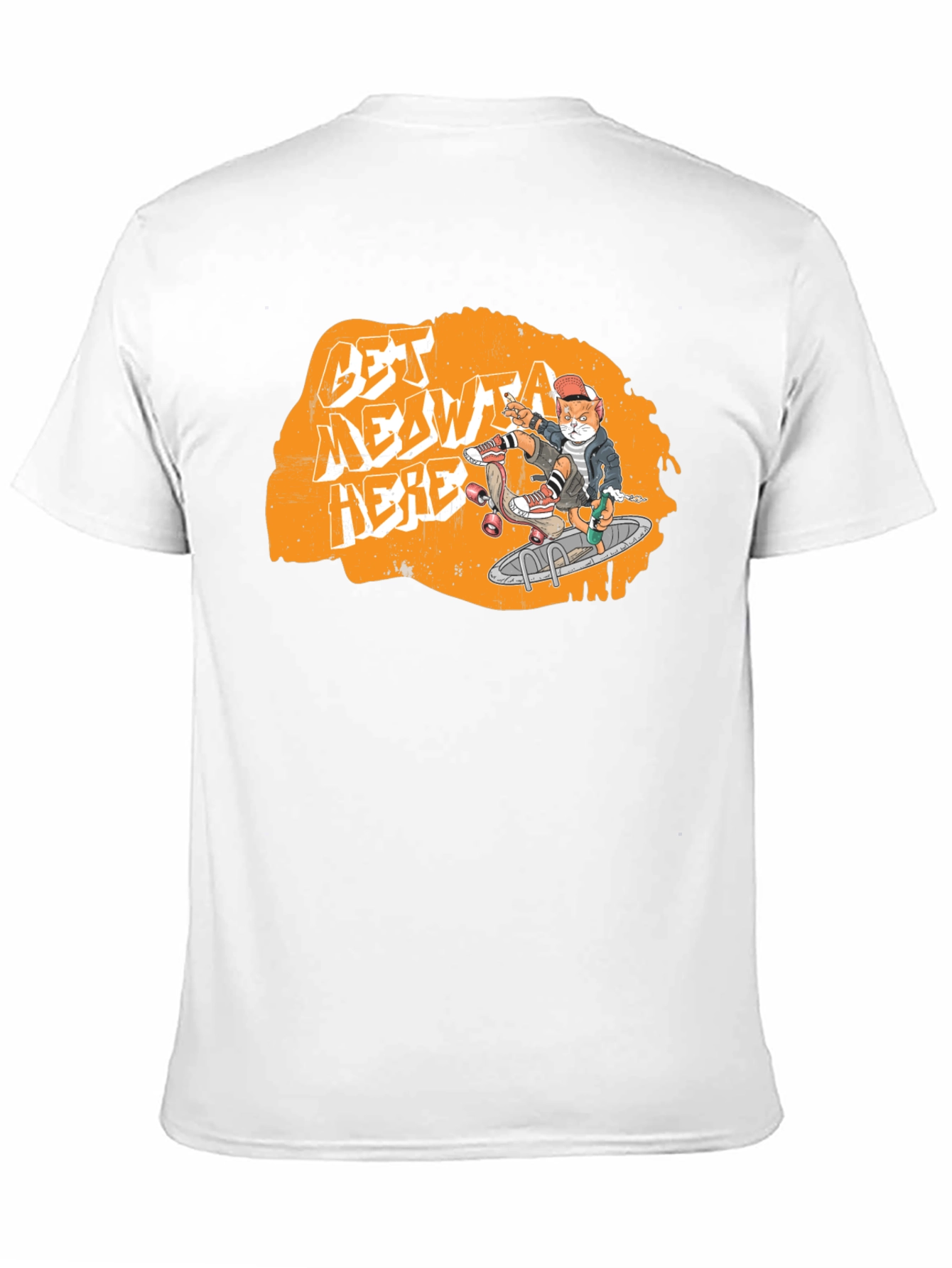 Cool Cat Skateboard T-Shirt