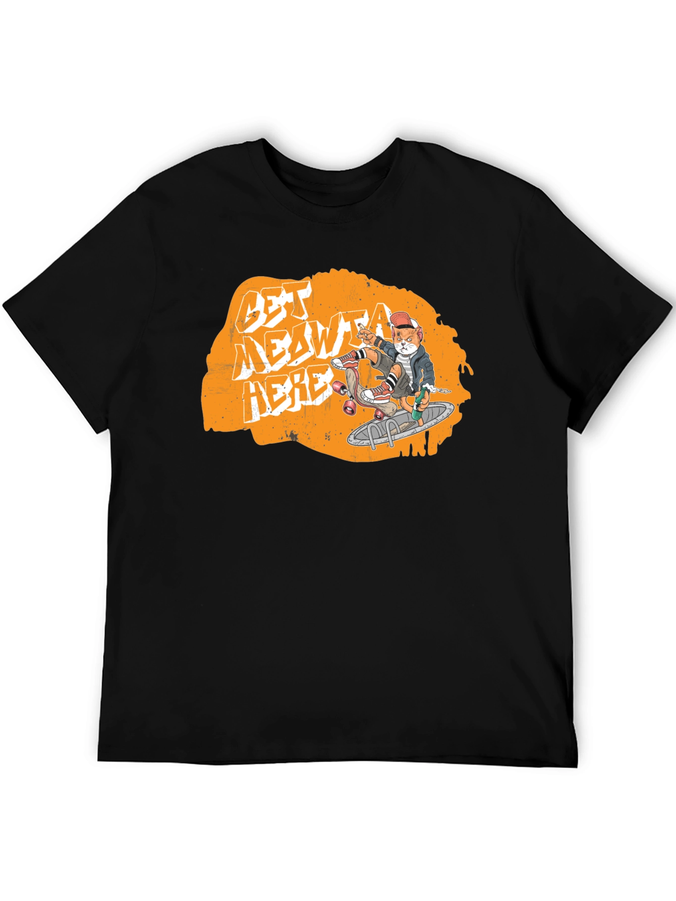 Cool Cat Skateboard T-Shirt