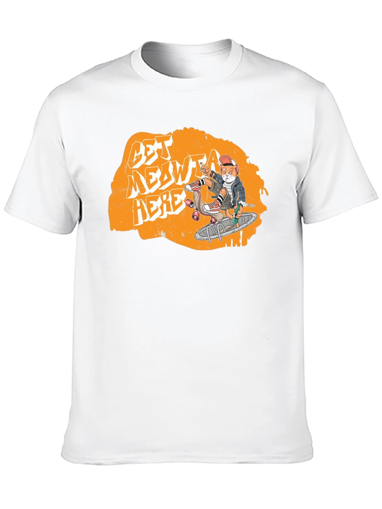 Cool Cat Skateboard T-Shirt