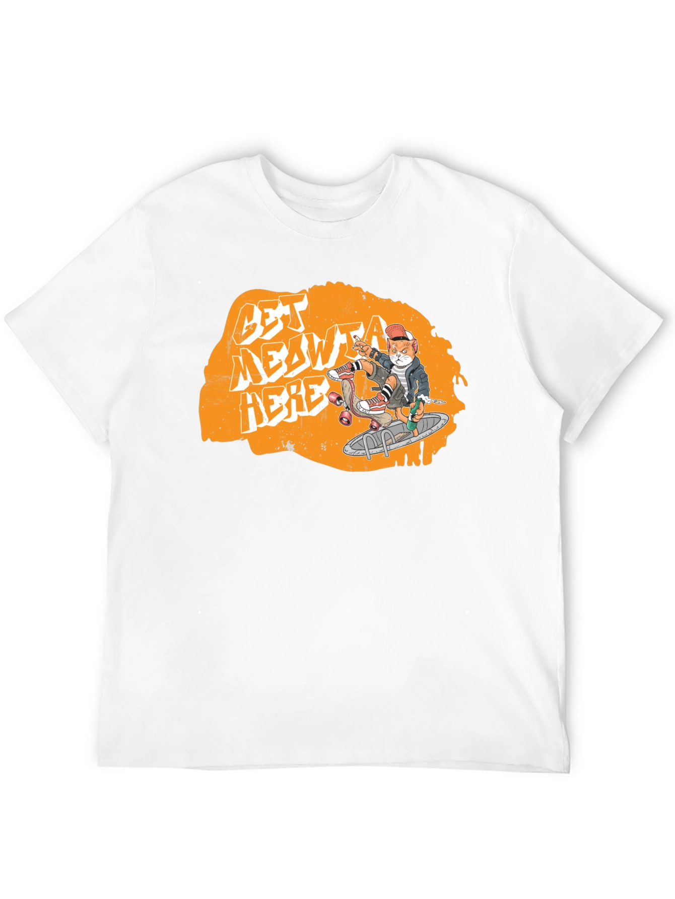 Cool Cat Skateboard T-Shirt