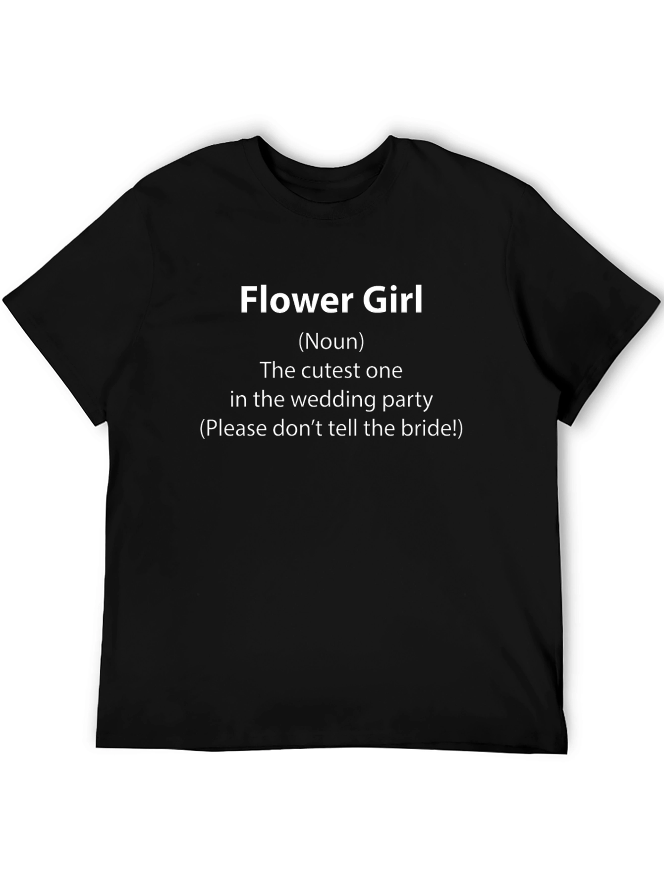 Funny Flower Girl Definition T-Shirt
