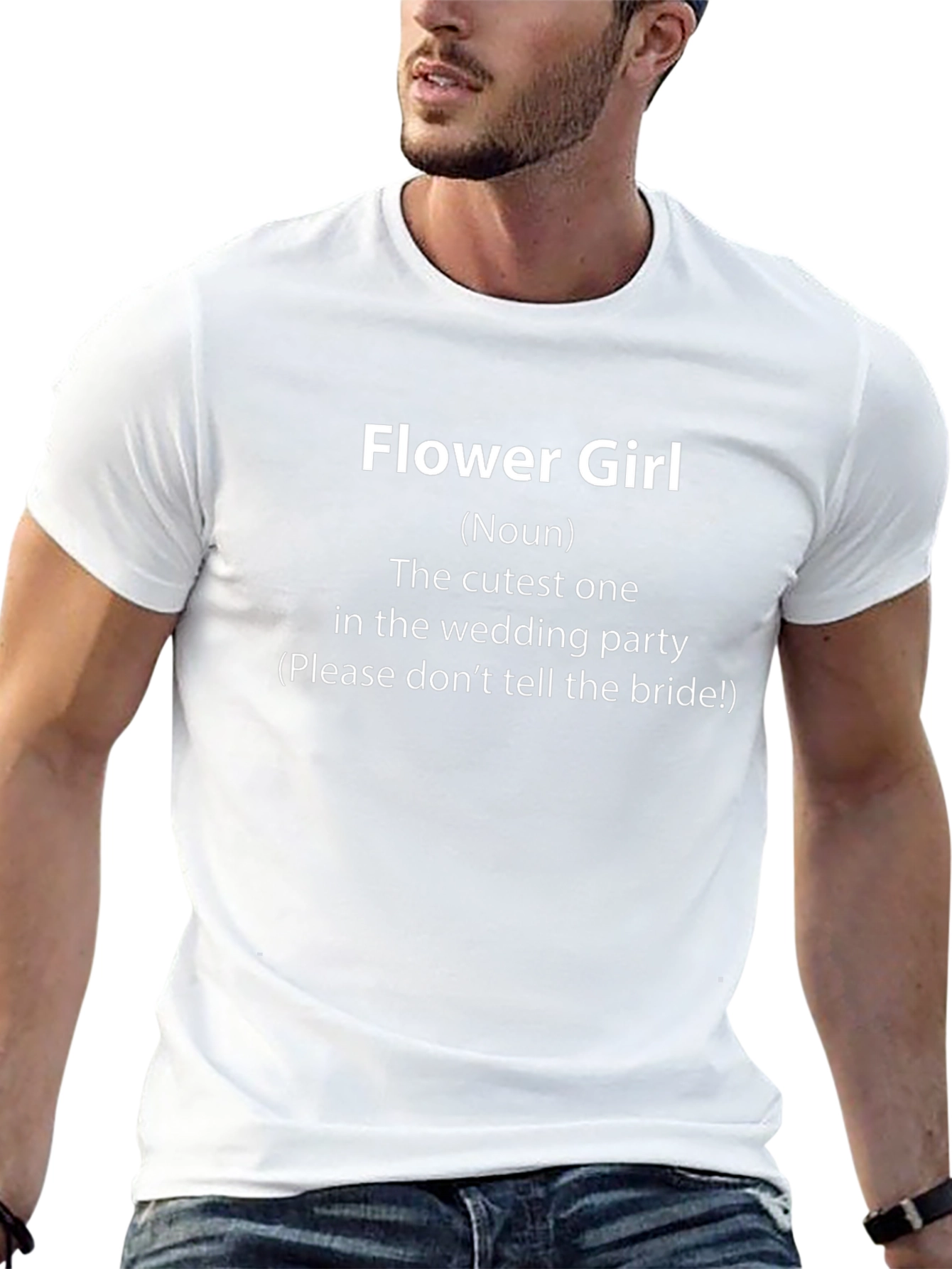 Funny Flower Girl Definition T-Shirt