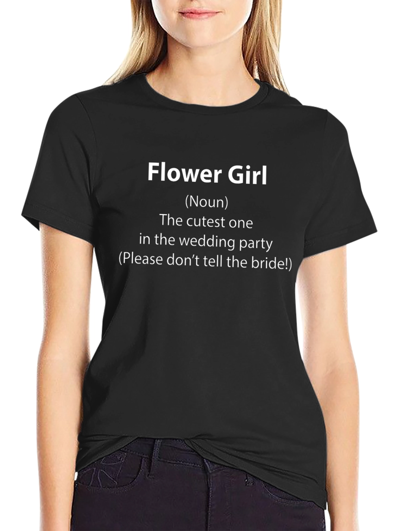 Funny Flower Girl Definition T-Shirt