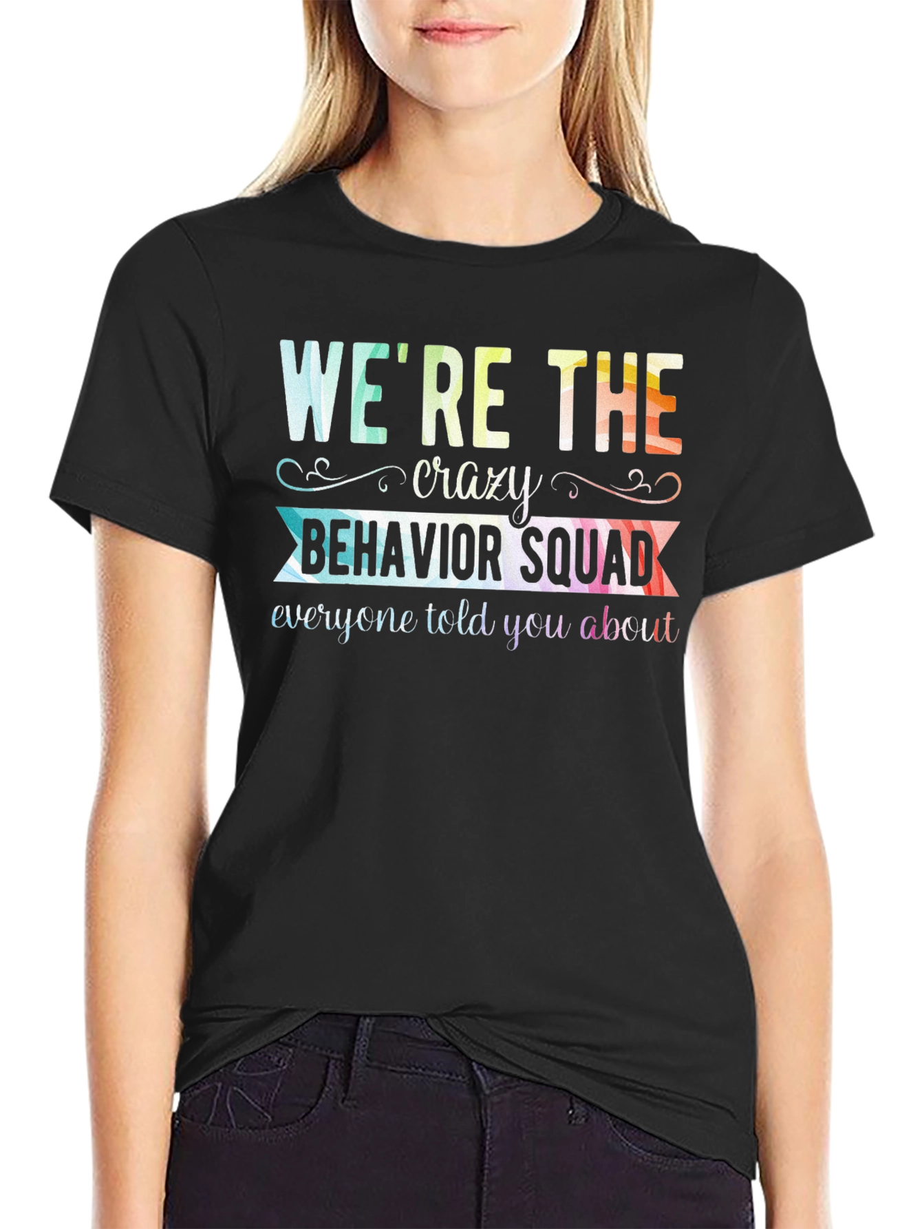 Crazy Behavior Squad Graphic T-Shirt