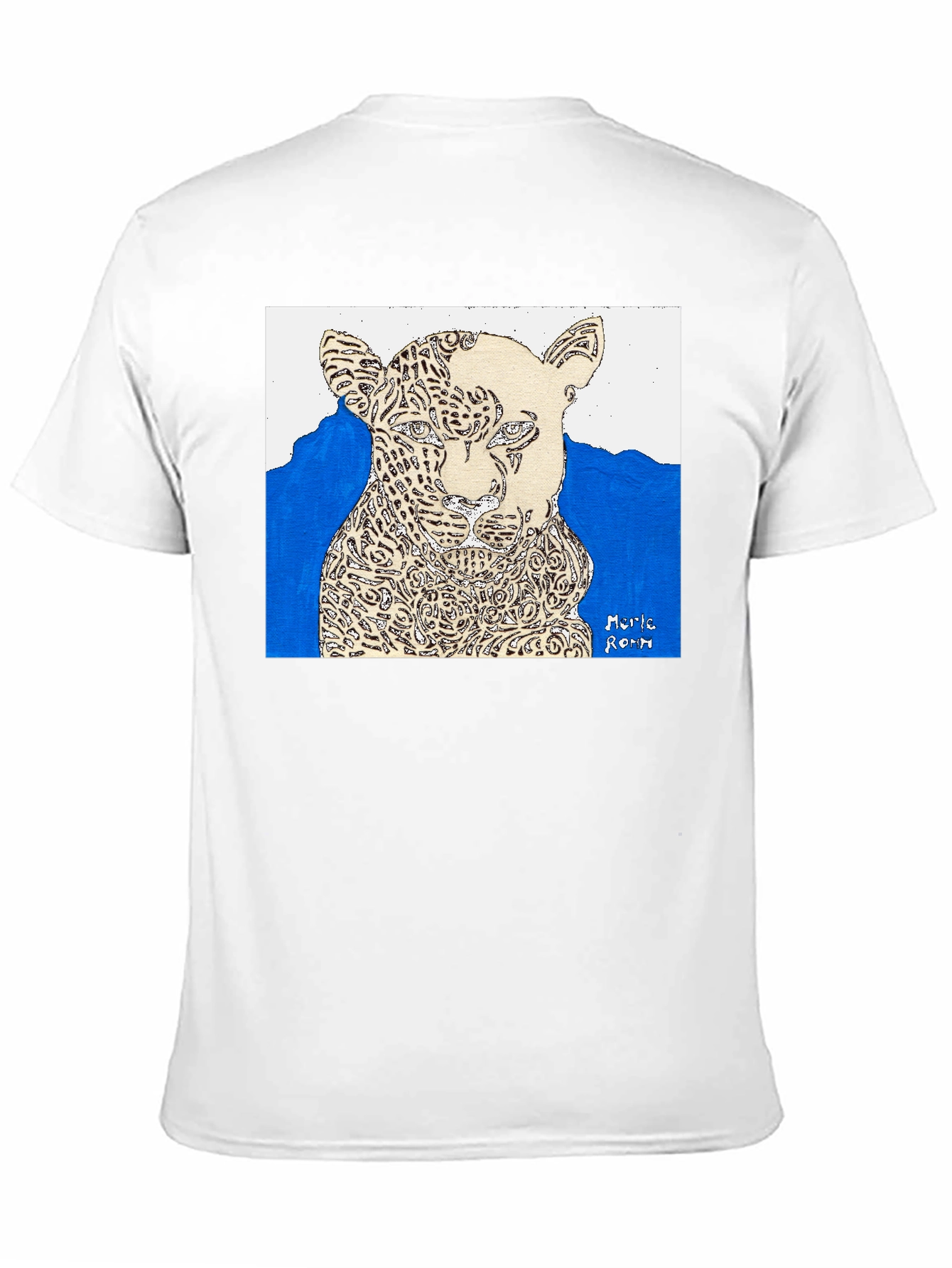 Jaguar Art Graphic Print Tee