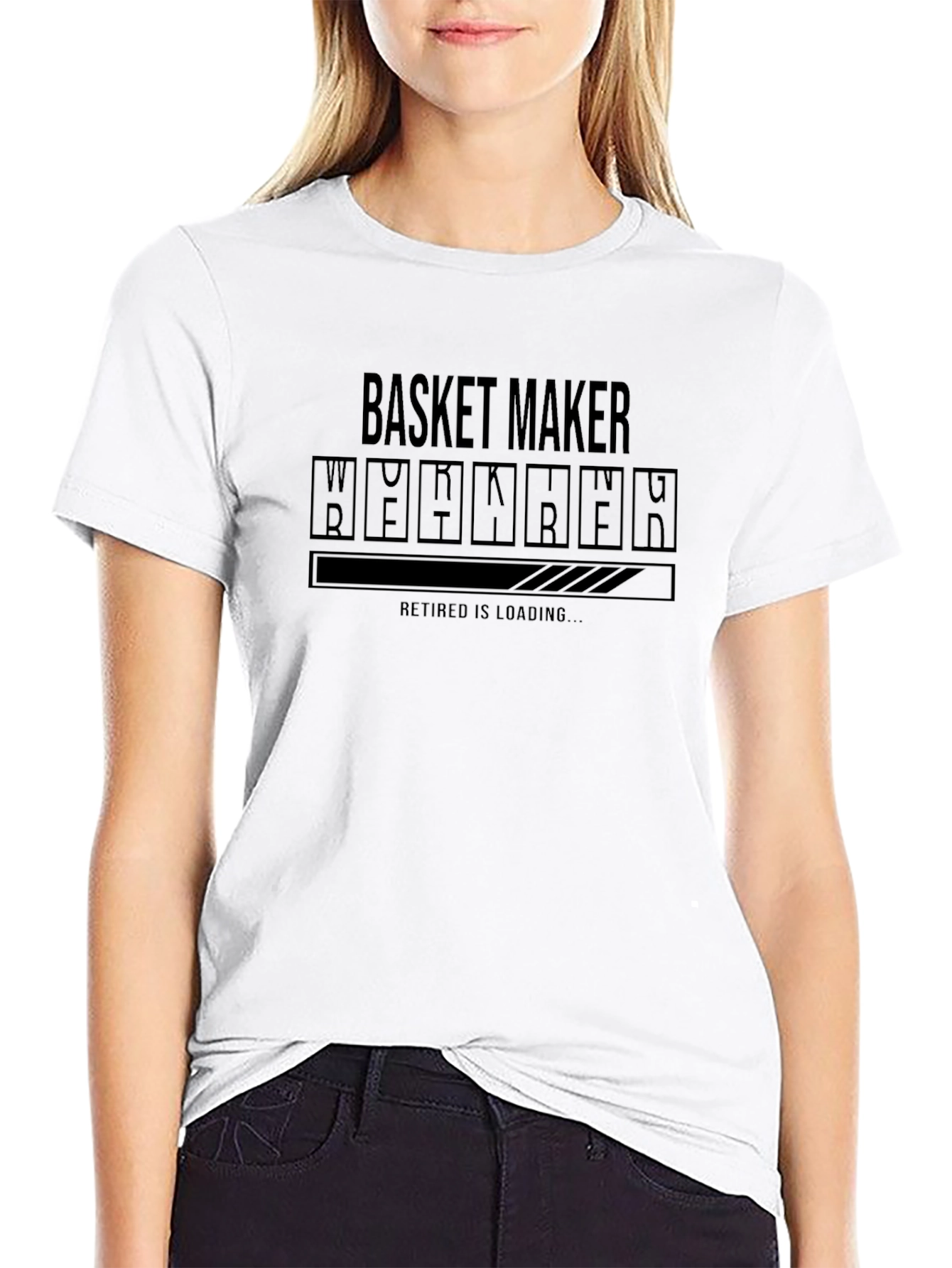 Basket Maker Retirement Loading T-Shirt