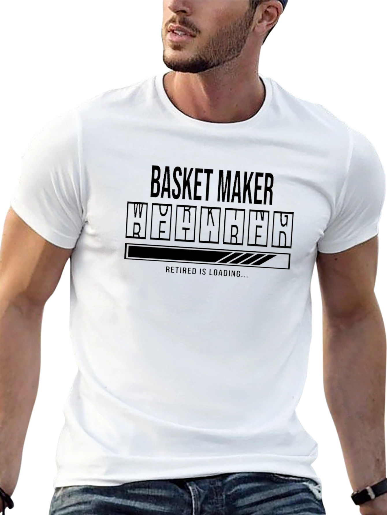 Basket Maker Retirement Loading T-Shirt