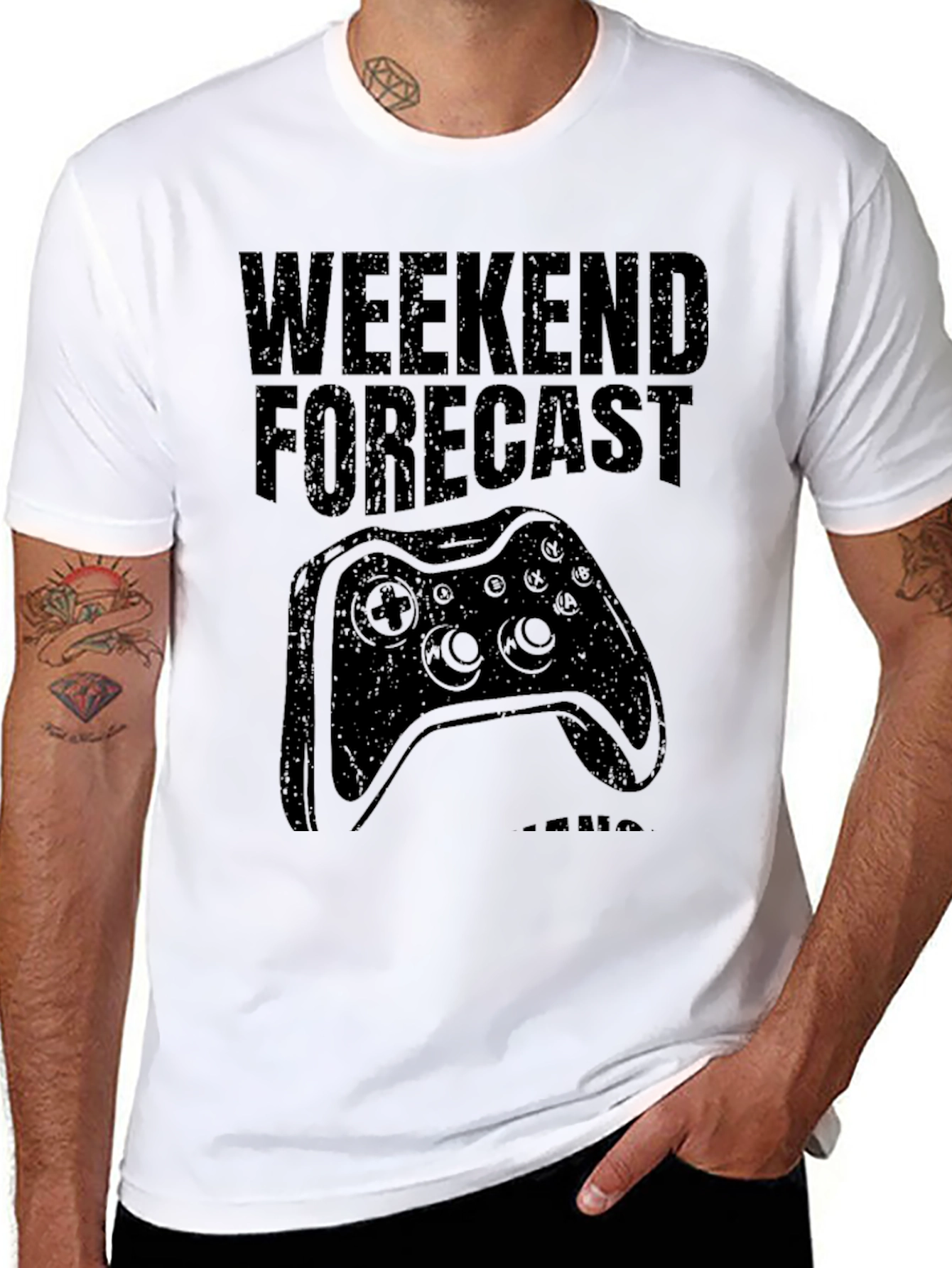 Weekend Forecast Gaming T-Shirt