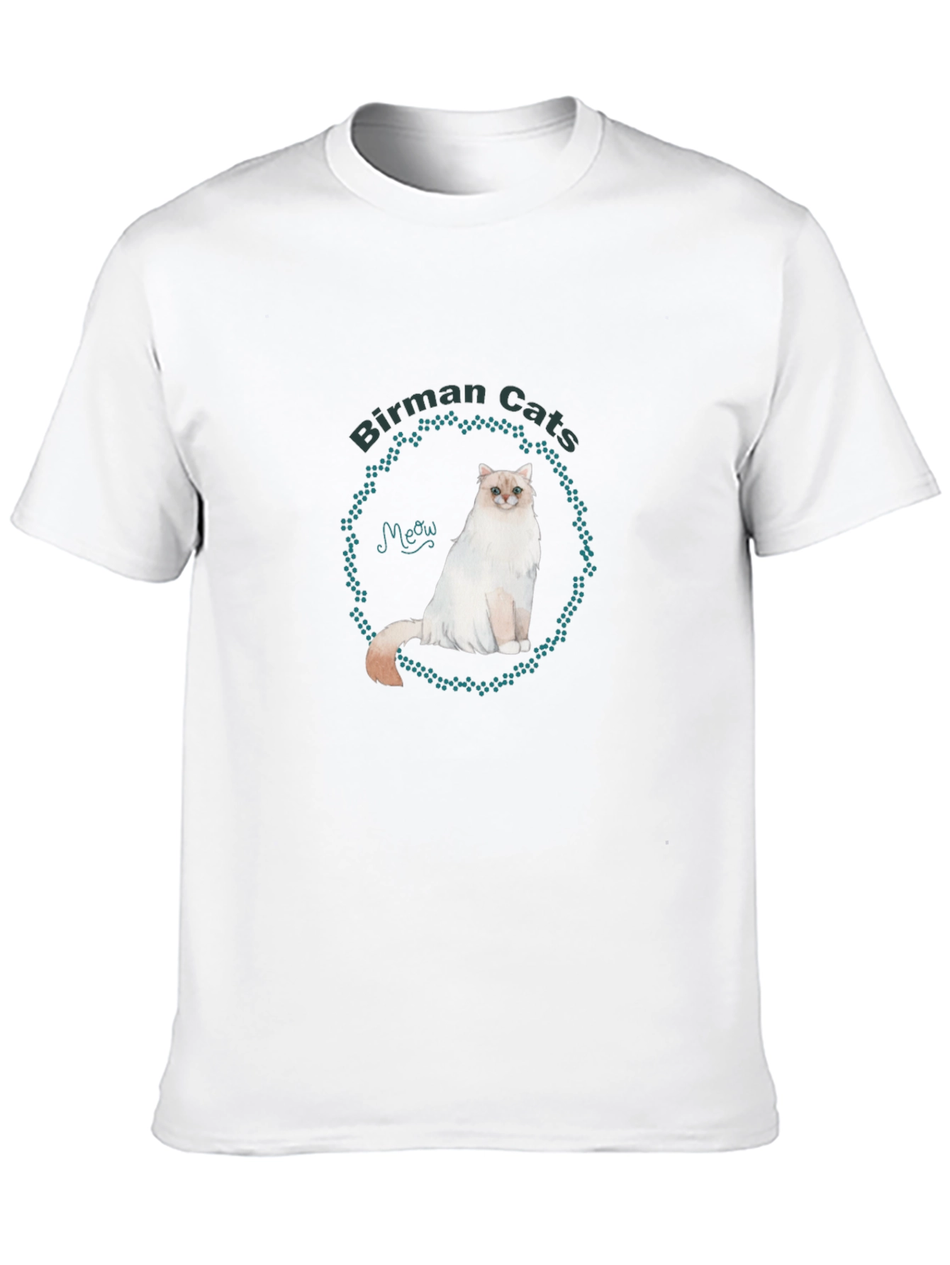 Birman Cats T-Shirt - Cute Cat Lover Tee