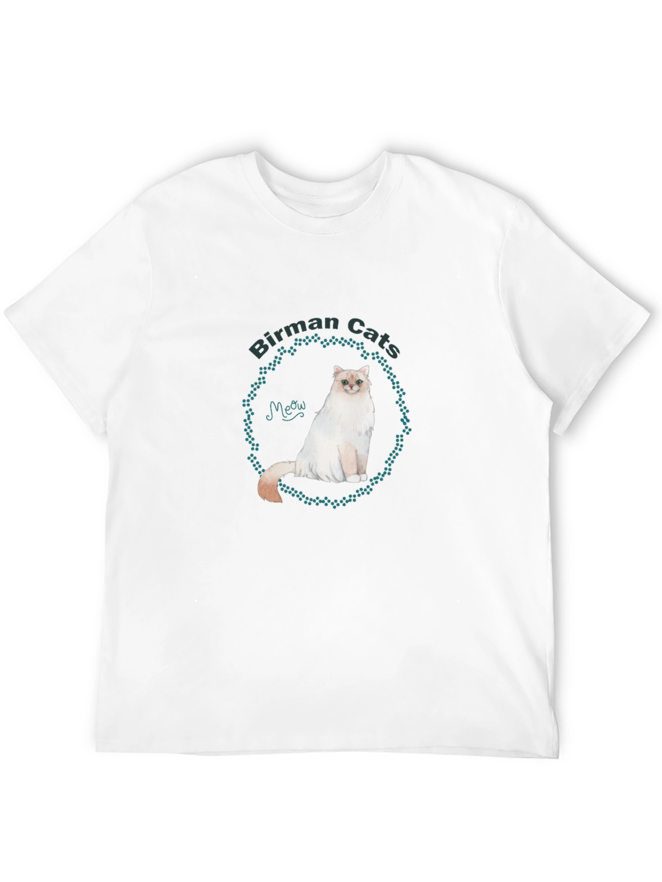 Birman Cats T-Shirt - Cute Cat Lover Tee