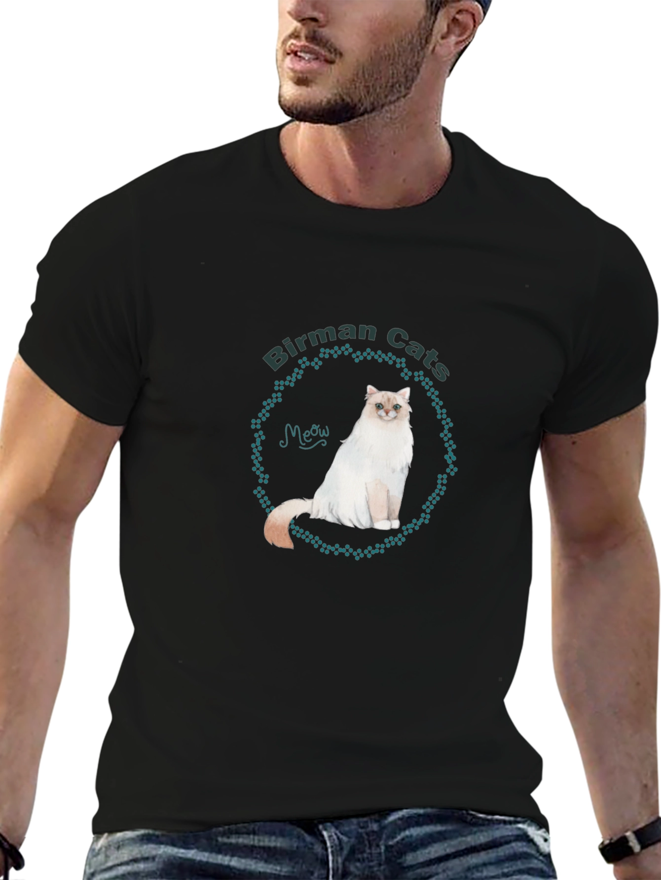 Birman Cats T-Shirt - Cute Cat Lover Tee