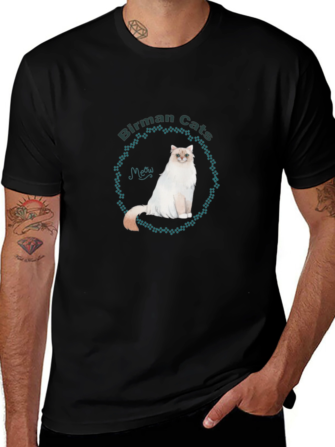 Birman Cats T-Shirt - Cute Cat Lover Tee