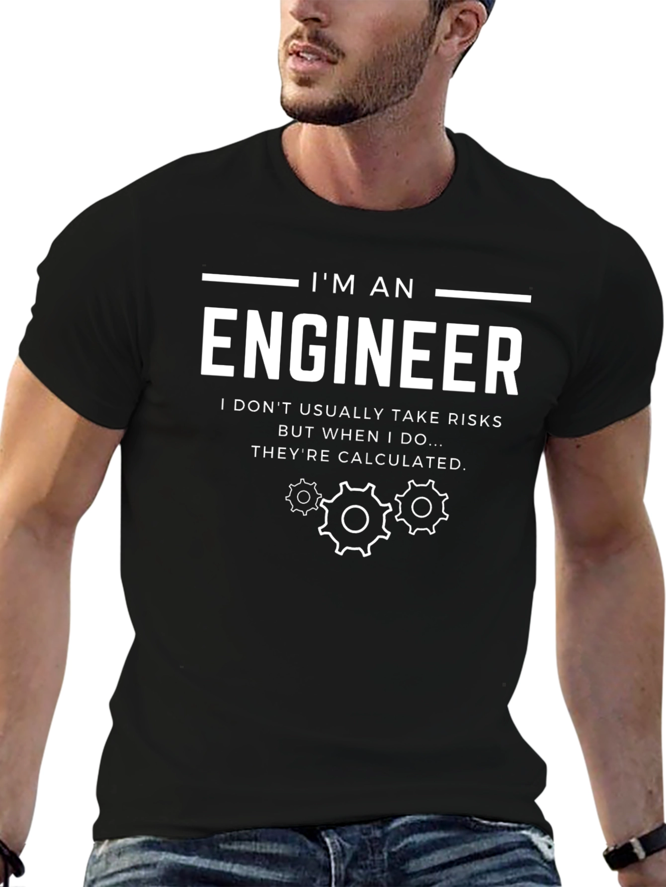 Engineer Humor T-Shirt - Calculated Risks