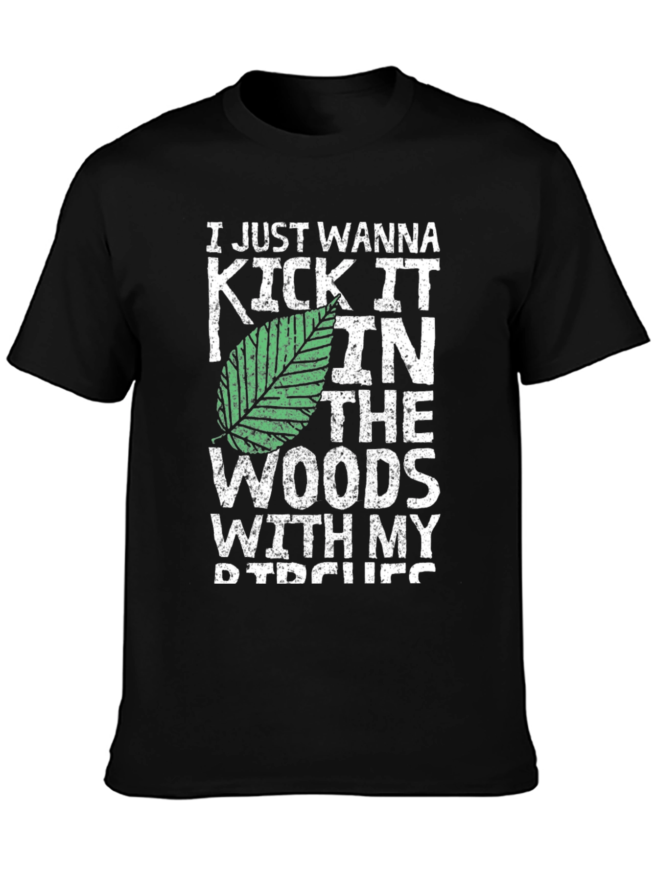 Kick It In The Woods Graphic Tee