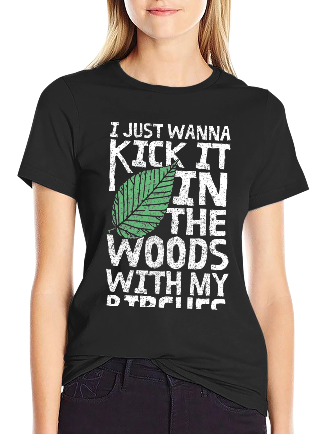 Kick It In The Woods Graphic Tee