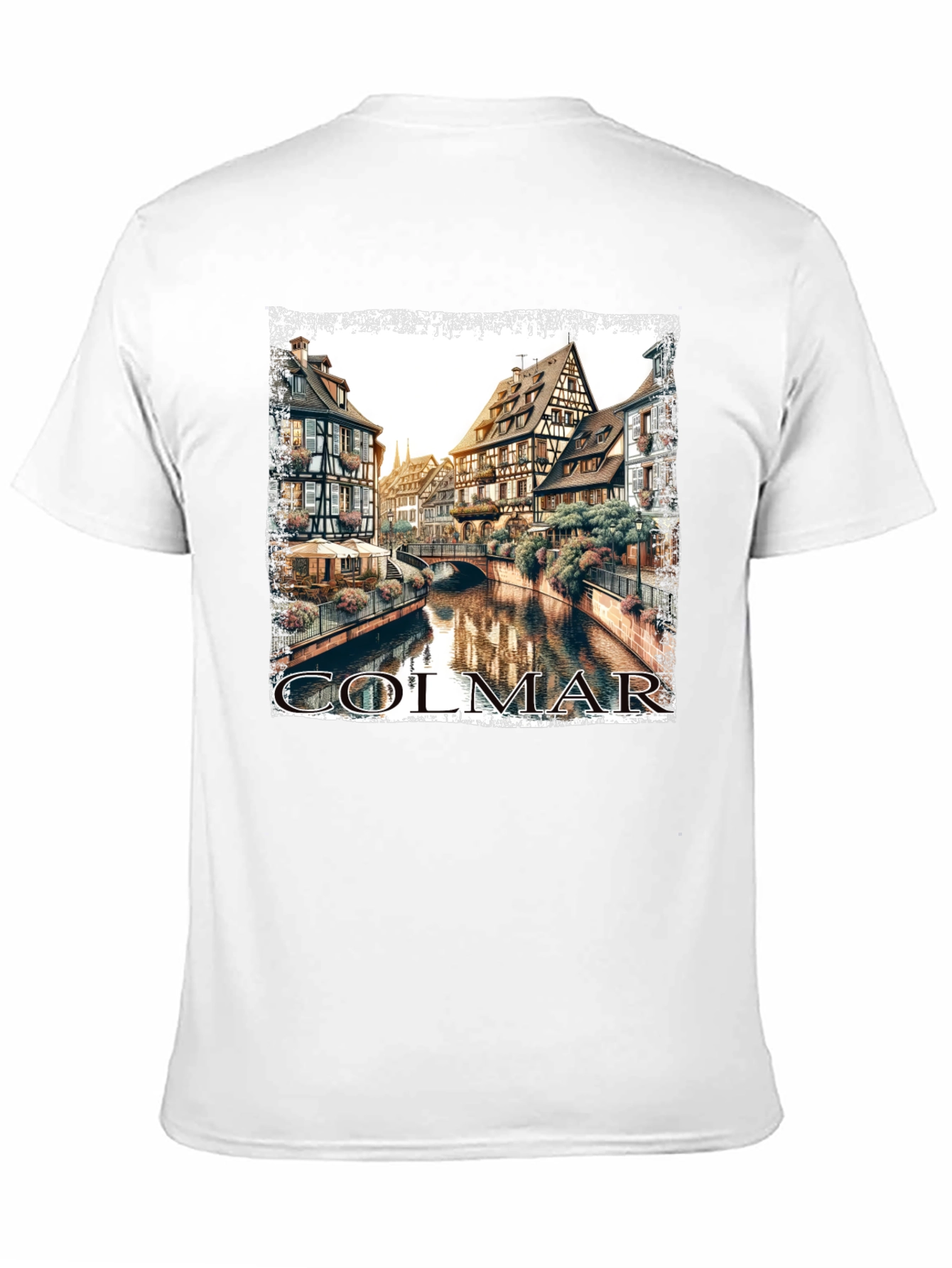 Colmar France T-Shirt Black Graphic Tee