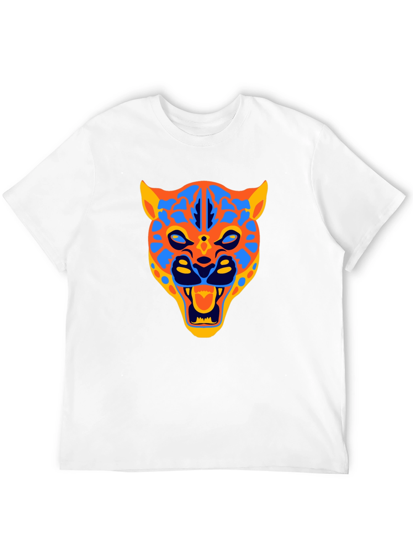 Jaguar Graphic Print Black T-Shirt