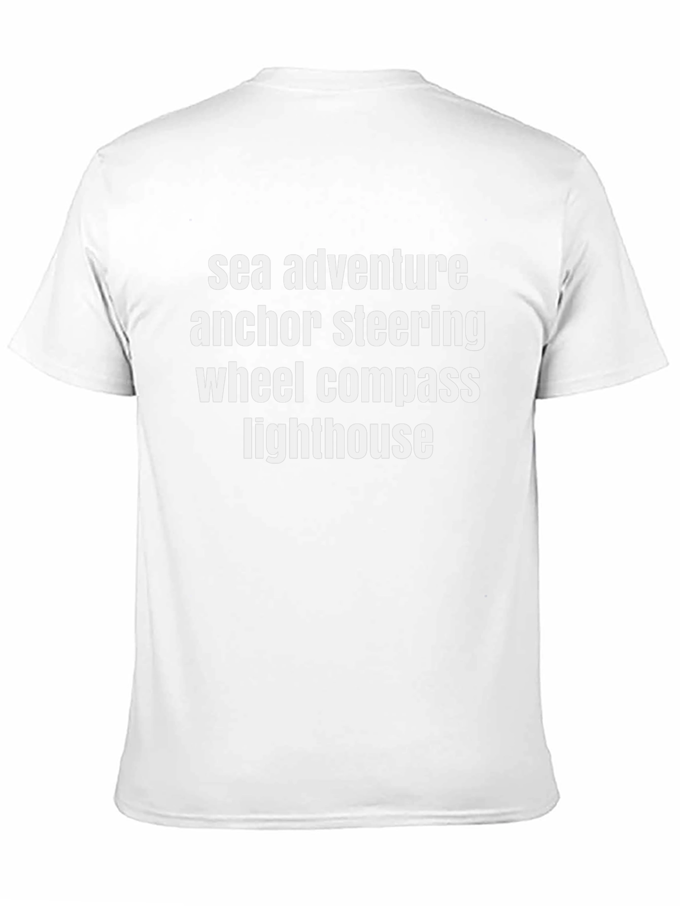 Nautical Theme Graphic T-Shirt - Sea Adventure