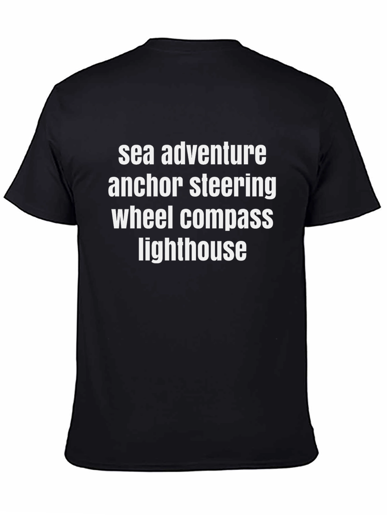 Nautical Theme Graphic T-Shirt - Sea Adventure