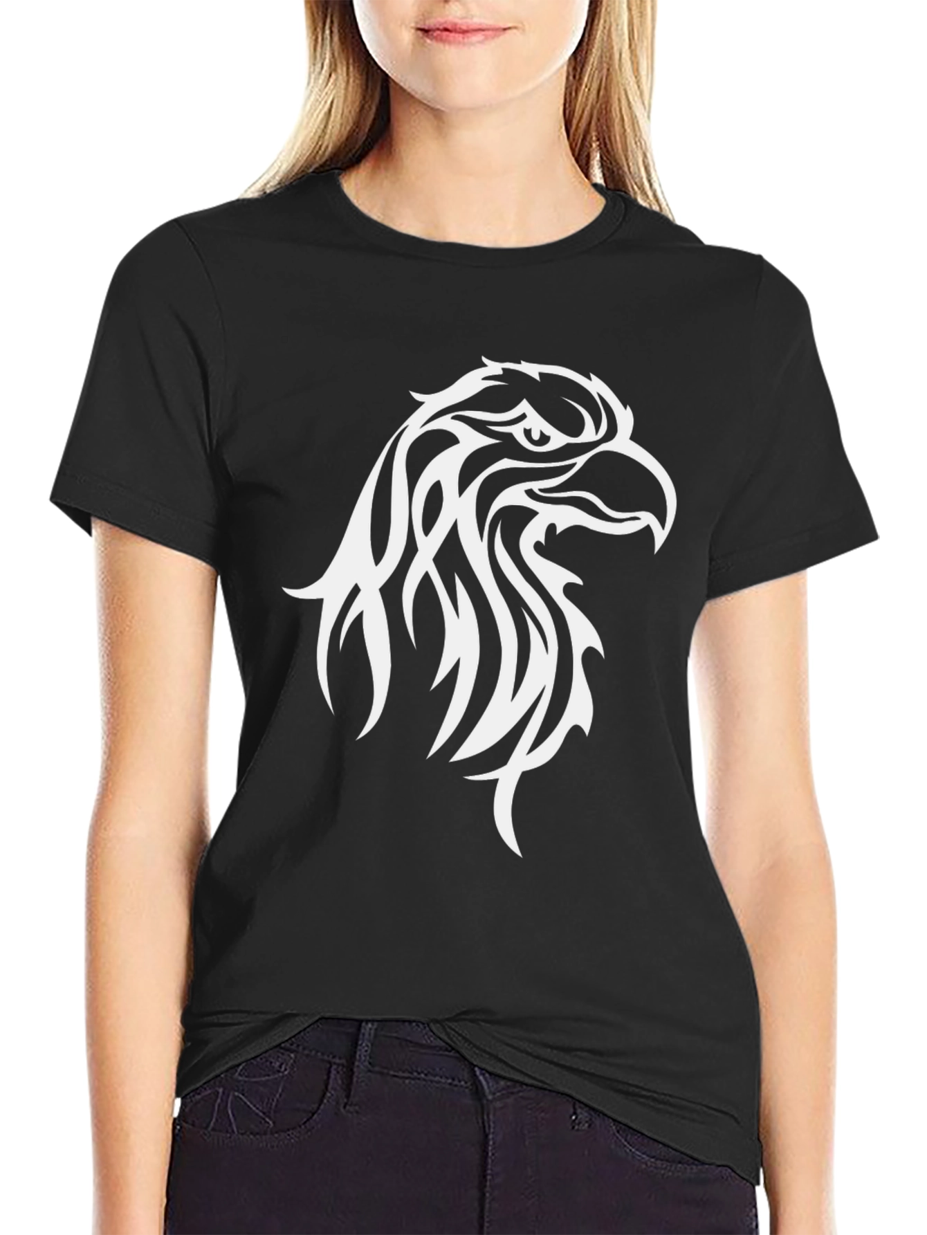 Eagle Graphic Black T-Shirt