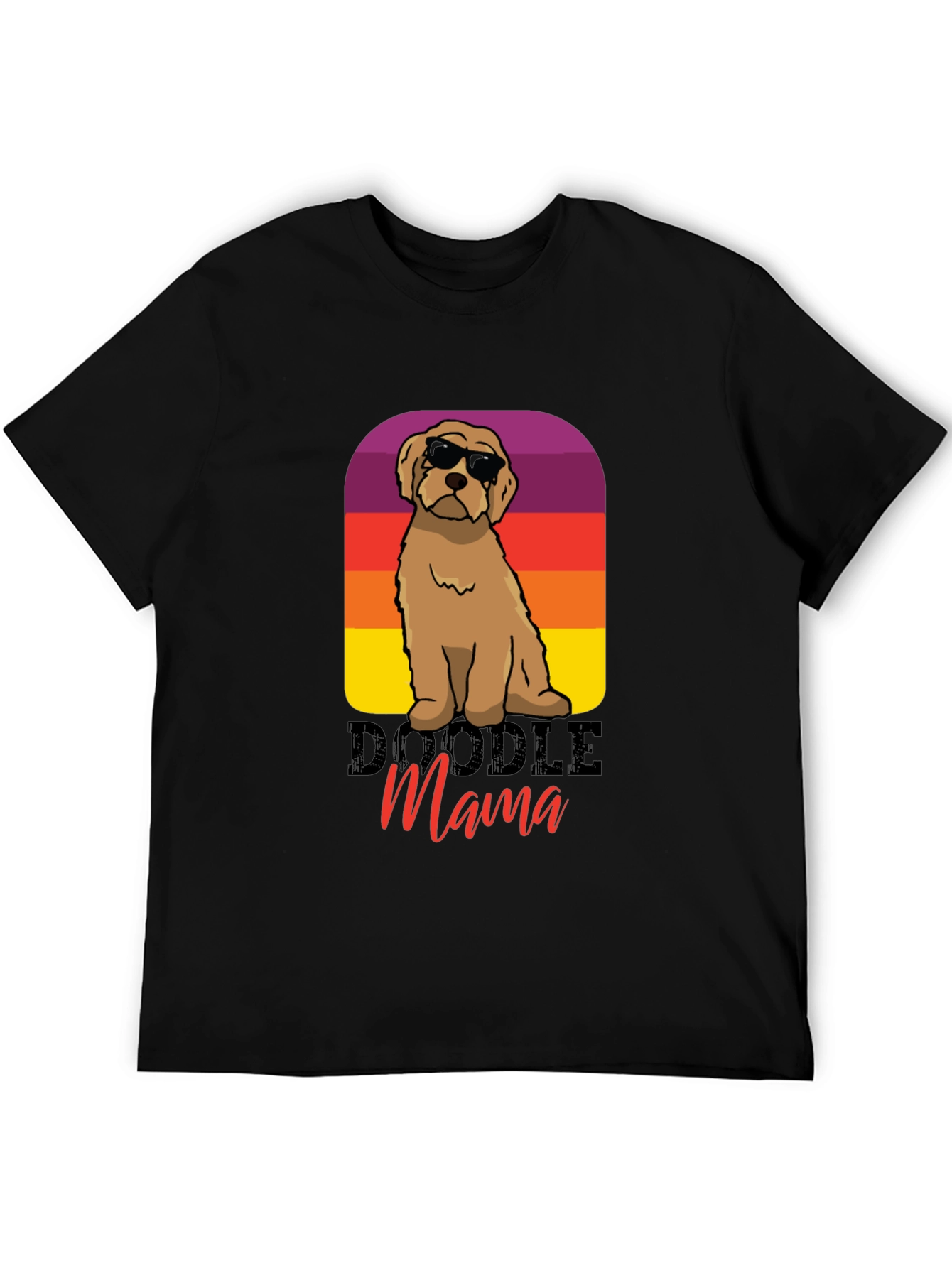 Doodle Mama T-Shirt: Retro Dog Lover Tee