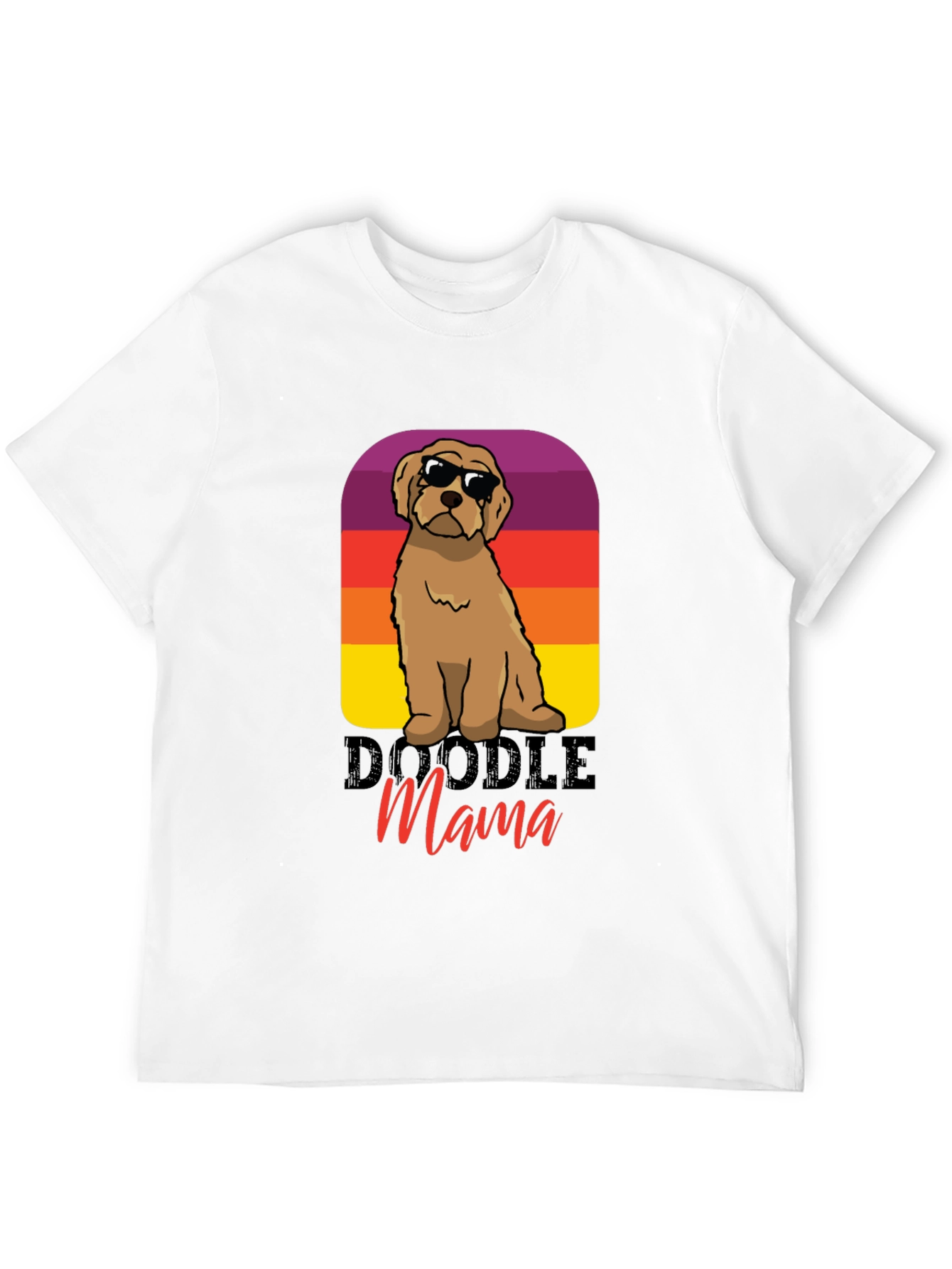 Doodle Mama T-Shirt: Retro Dog Lover Tee