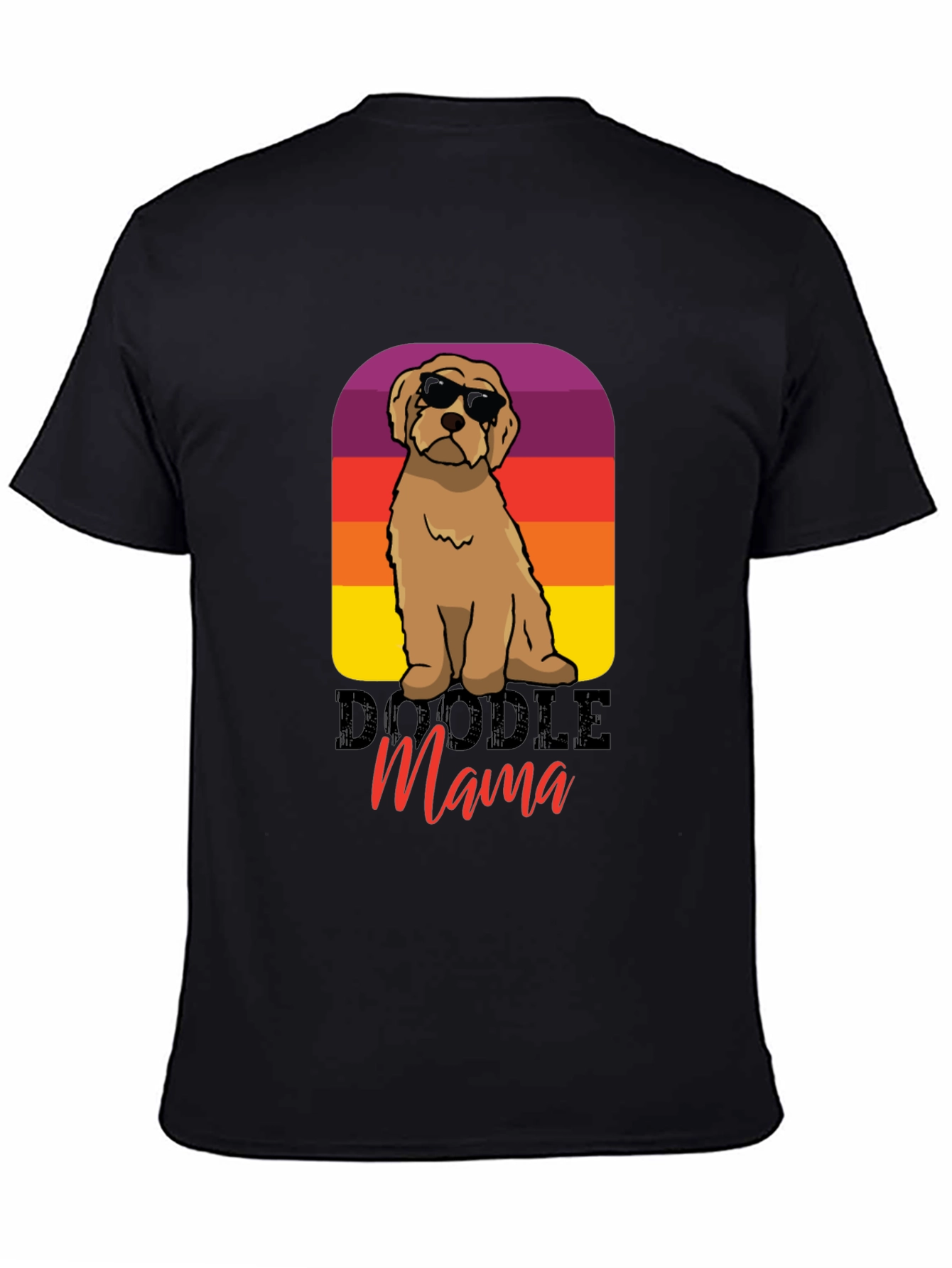 Doodle Mama T-Shirt: Retro Dog Lover Tee