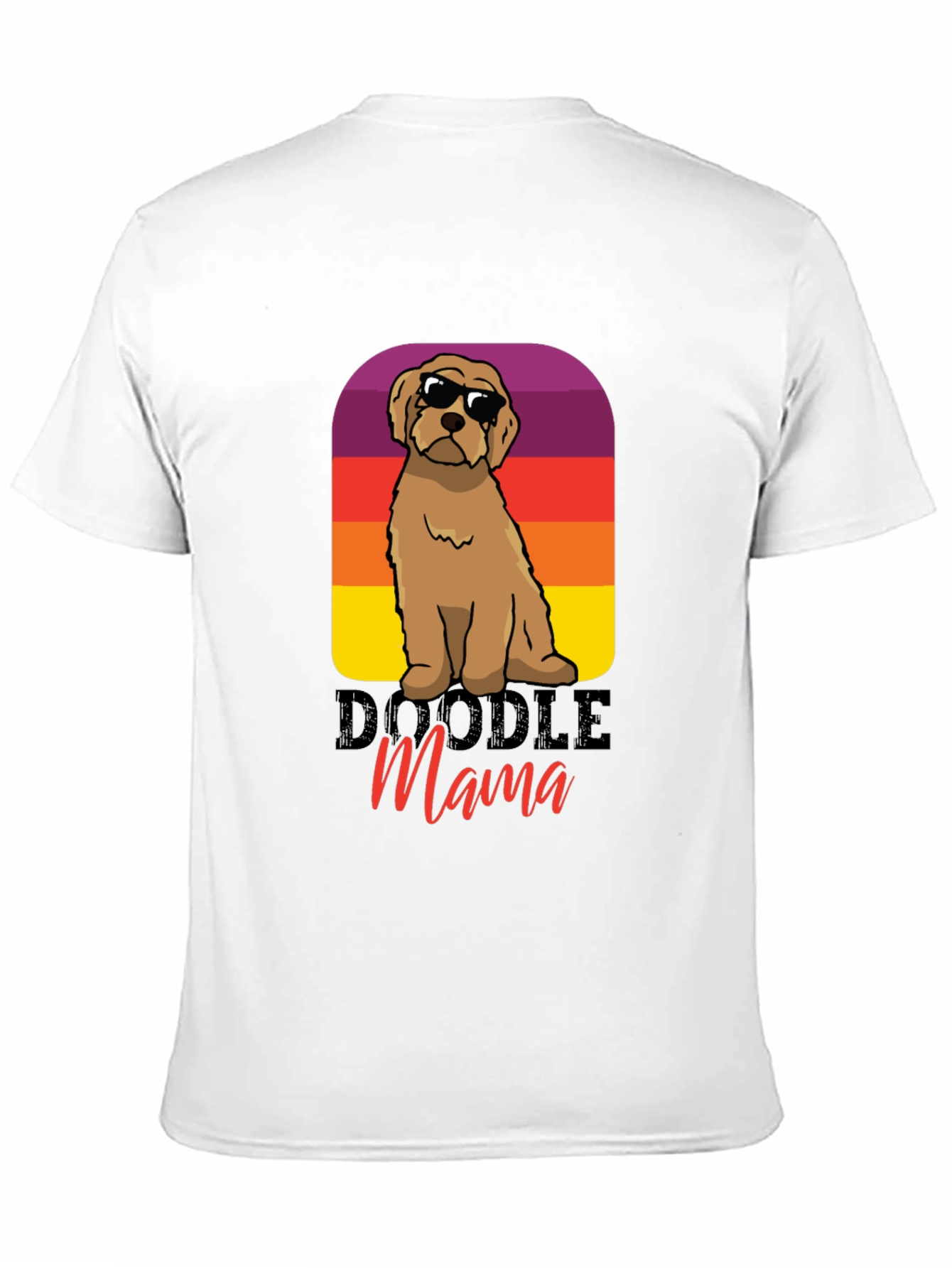 Doodle Mama T-Shirt: Retro Dog Lover Tee