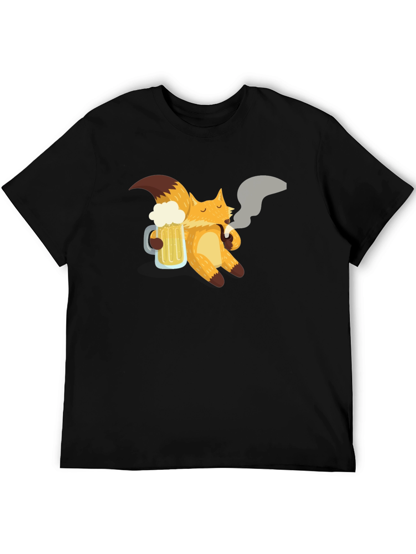 Cool Fox Beer T-Shirt - Soft & Stylish