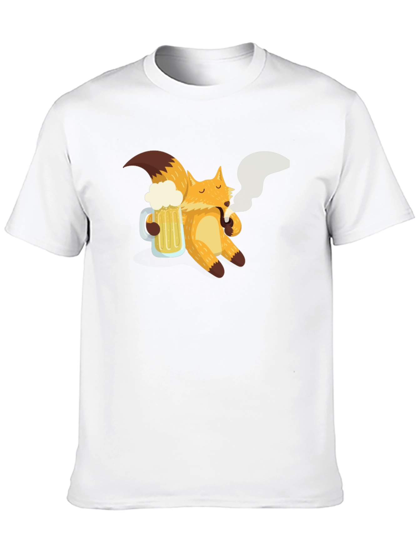 Cool Fox Beer T-Shirt - Soft & Stylish