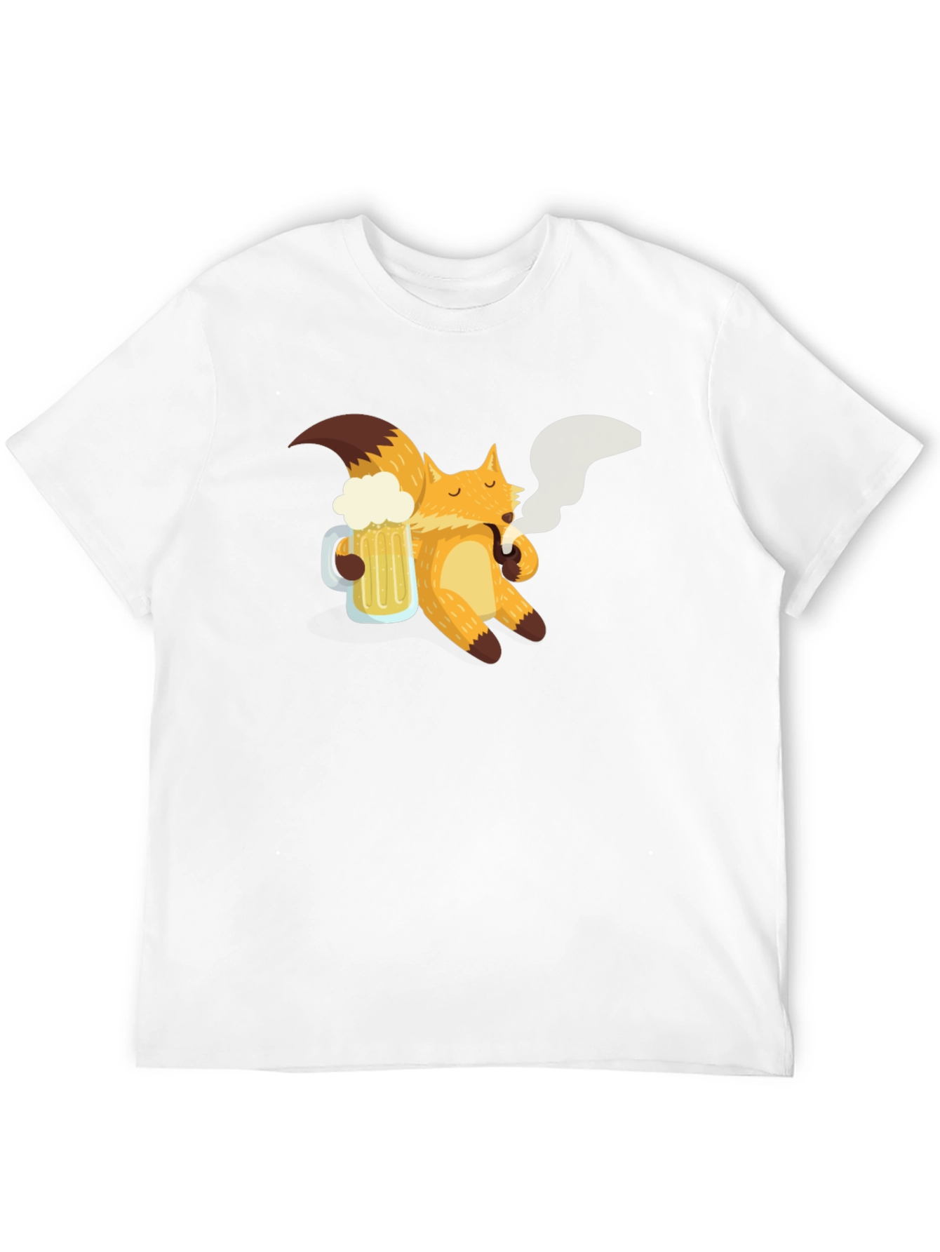 Cool Fox Beer T-Shirt - Soft & Stylish