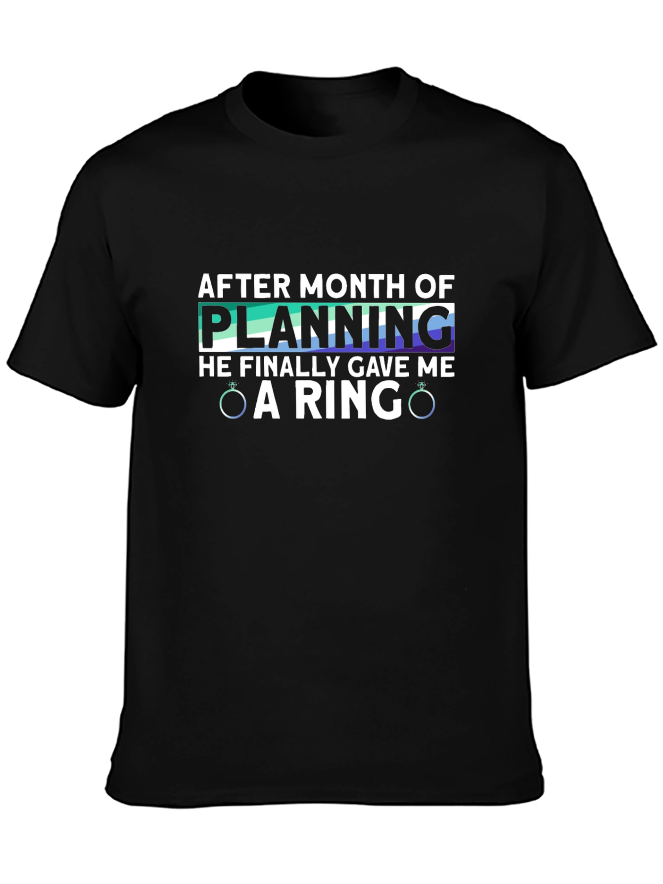 Gay Pride Engagement Shirt: After Month of Planning