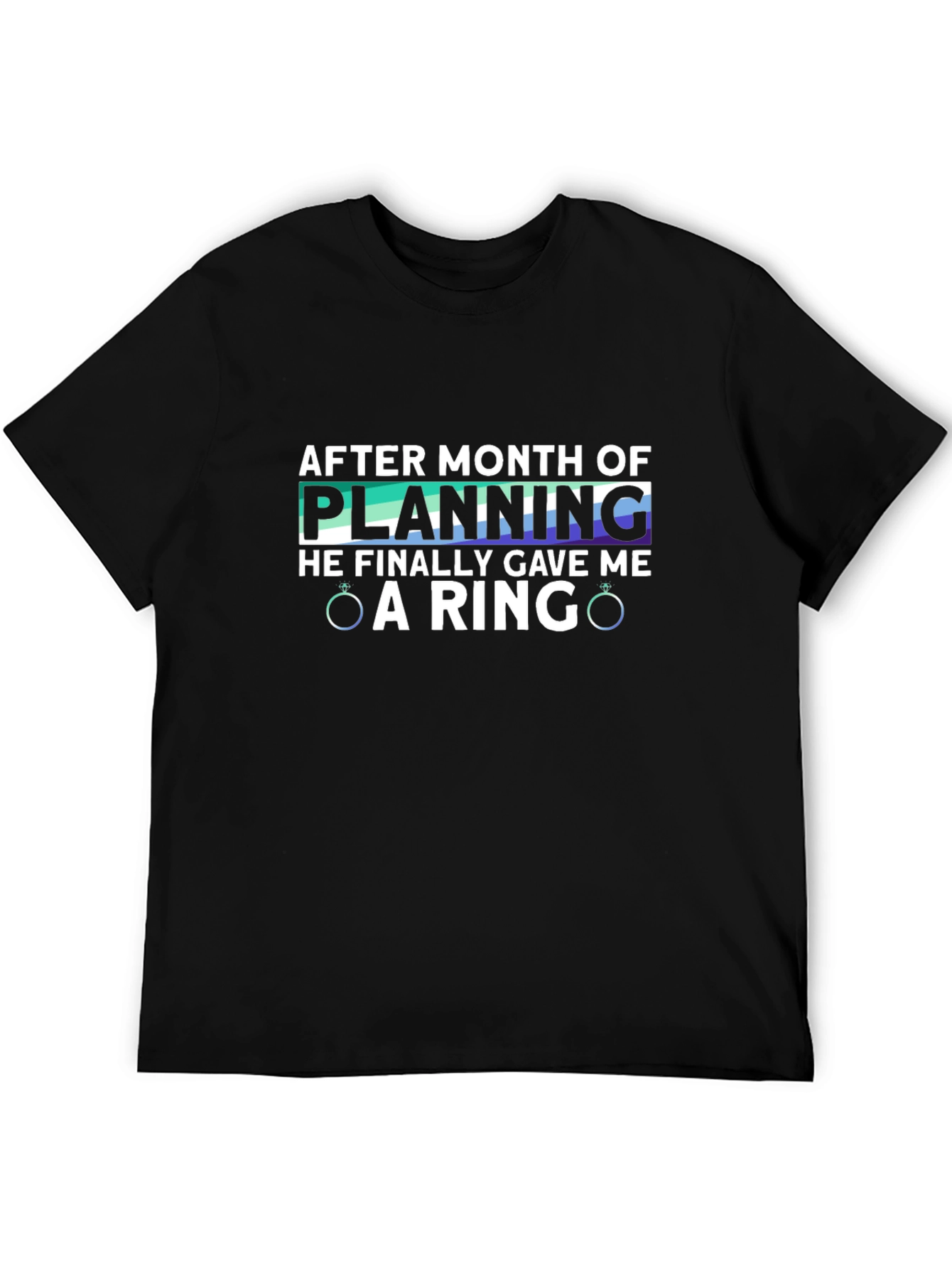 Gay Pride Engagement Shirt: After Month of Planning