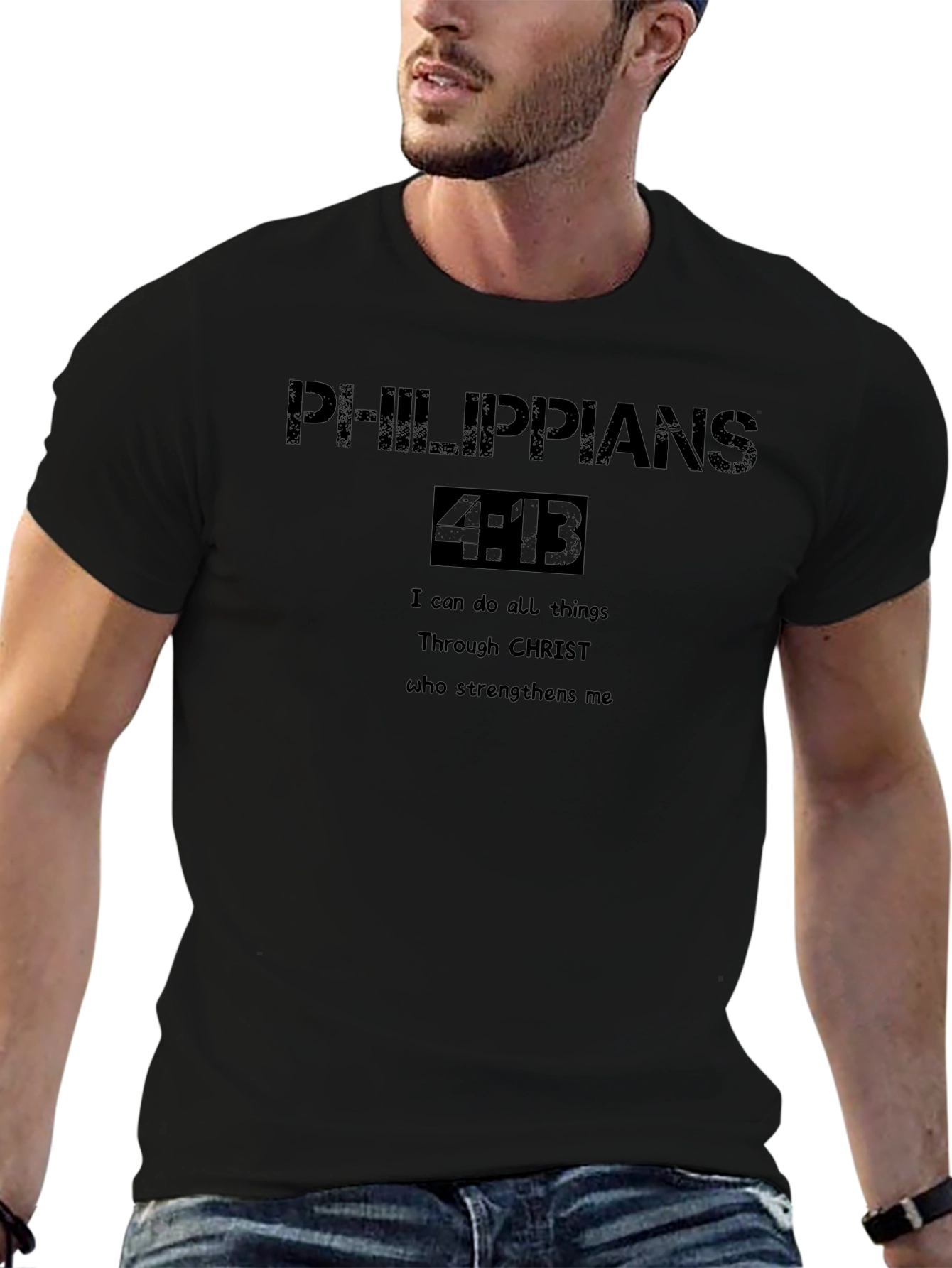 Philippians 4:13 Christian T-Shirt