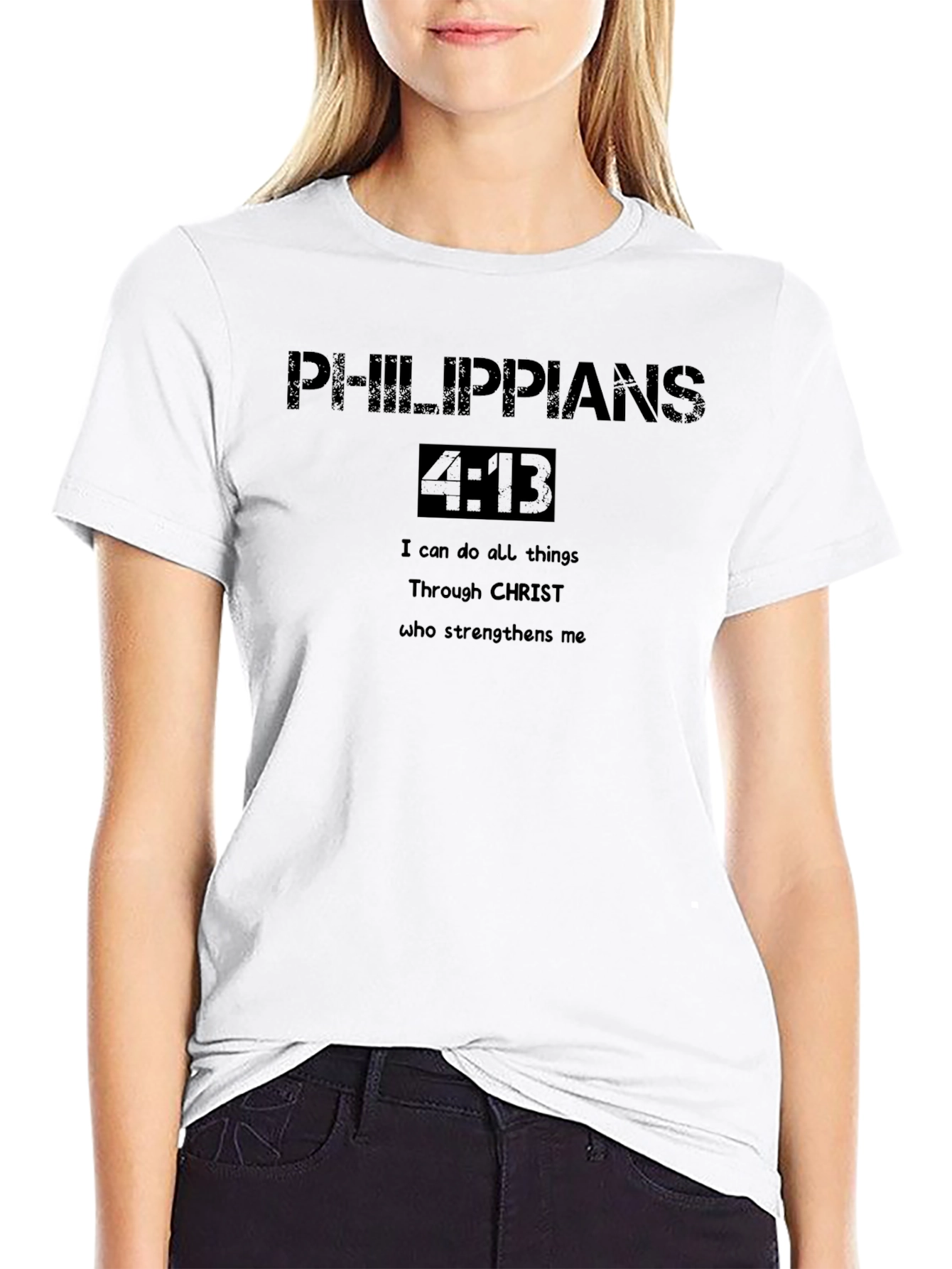 Philippians 4:13 Christian T-Shirt